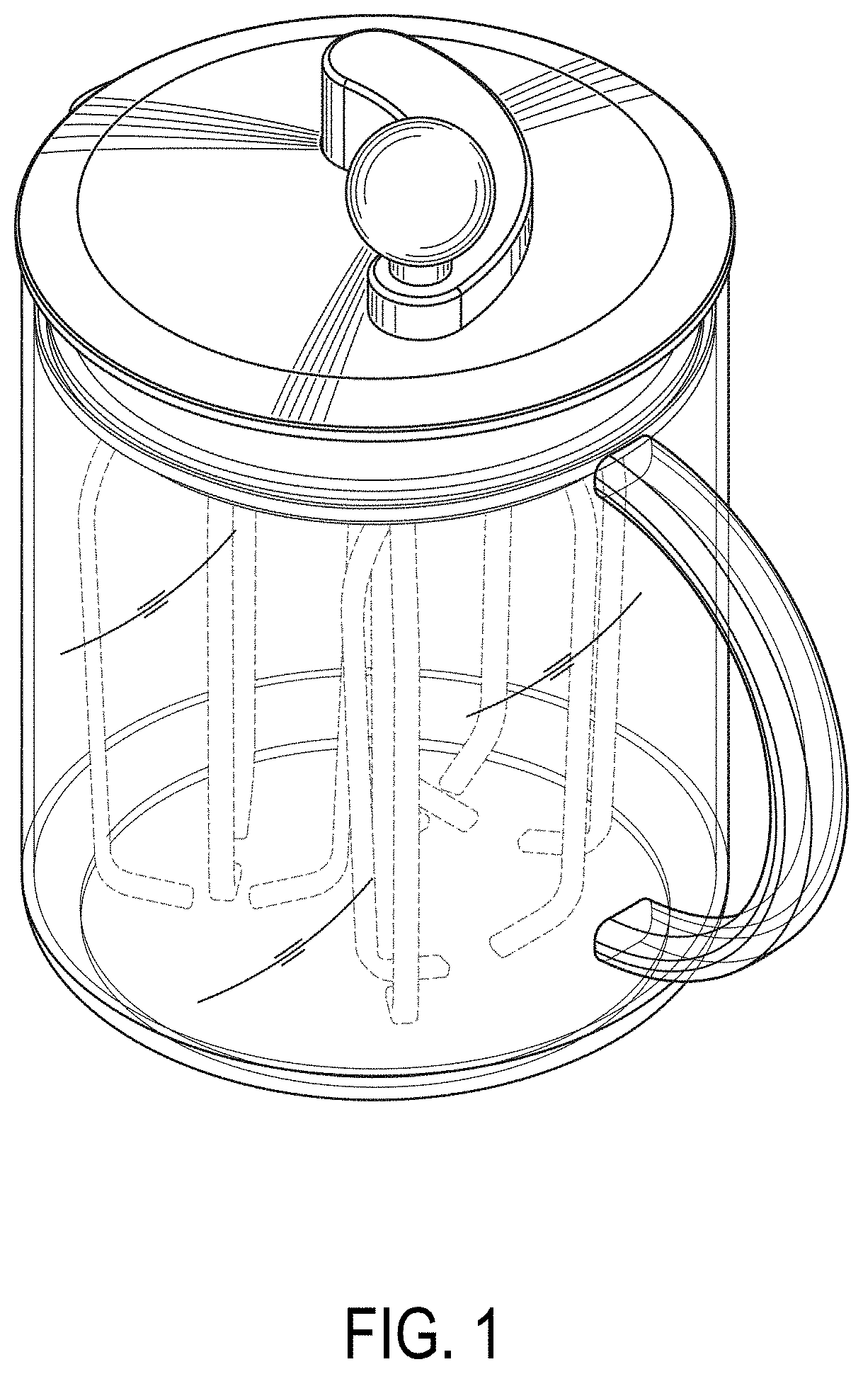 Patent USD1000892 Figure 1 – Dough mixer