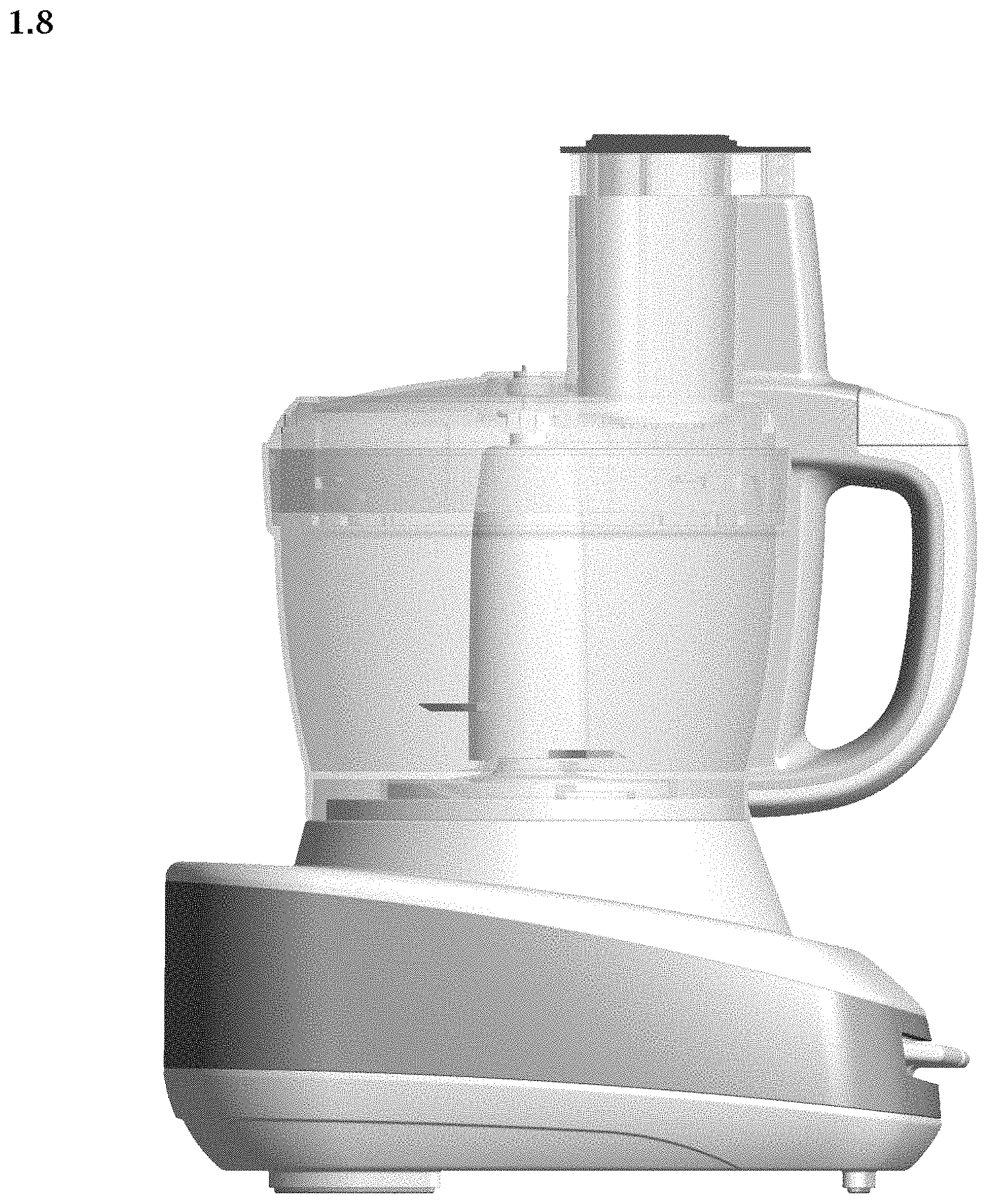 Patent USD1000893 Figure 8 – Food processing apparatus