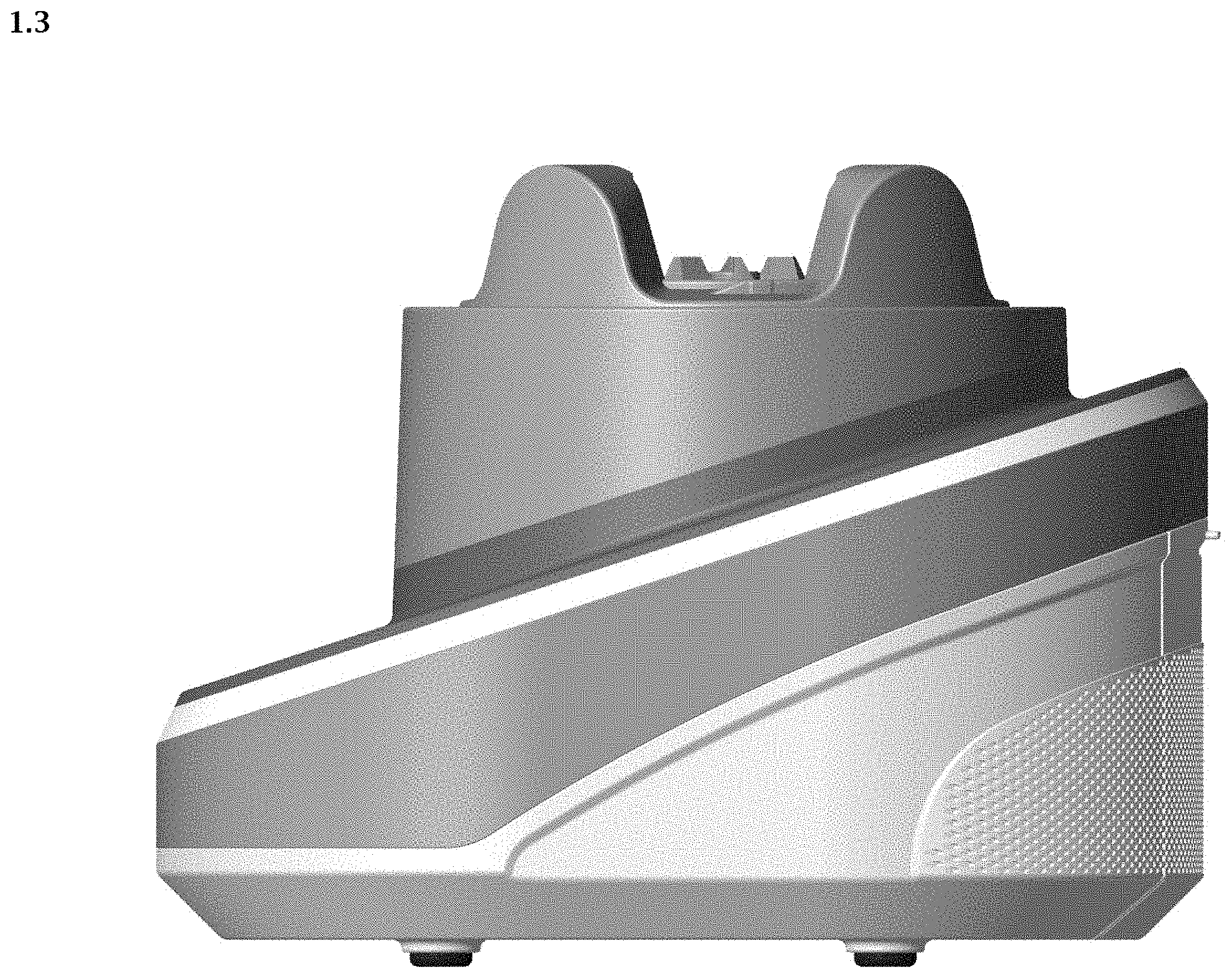 Patent USD1000895 Figure 3 – Base for a food processing appliance