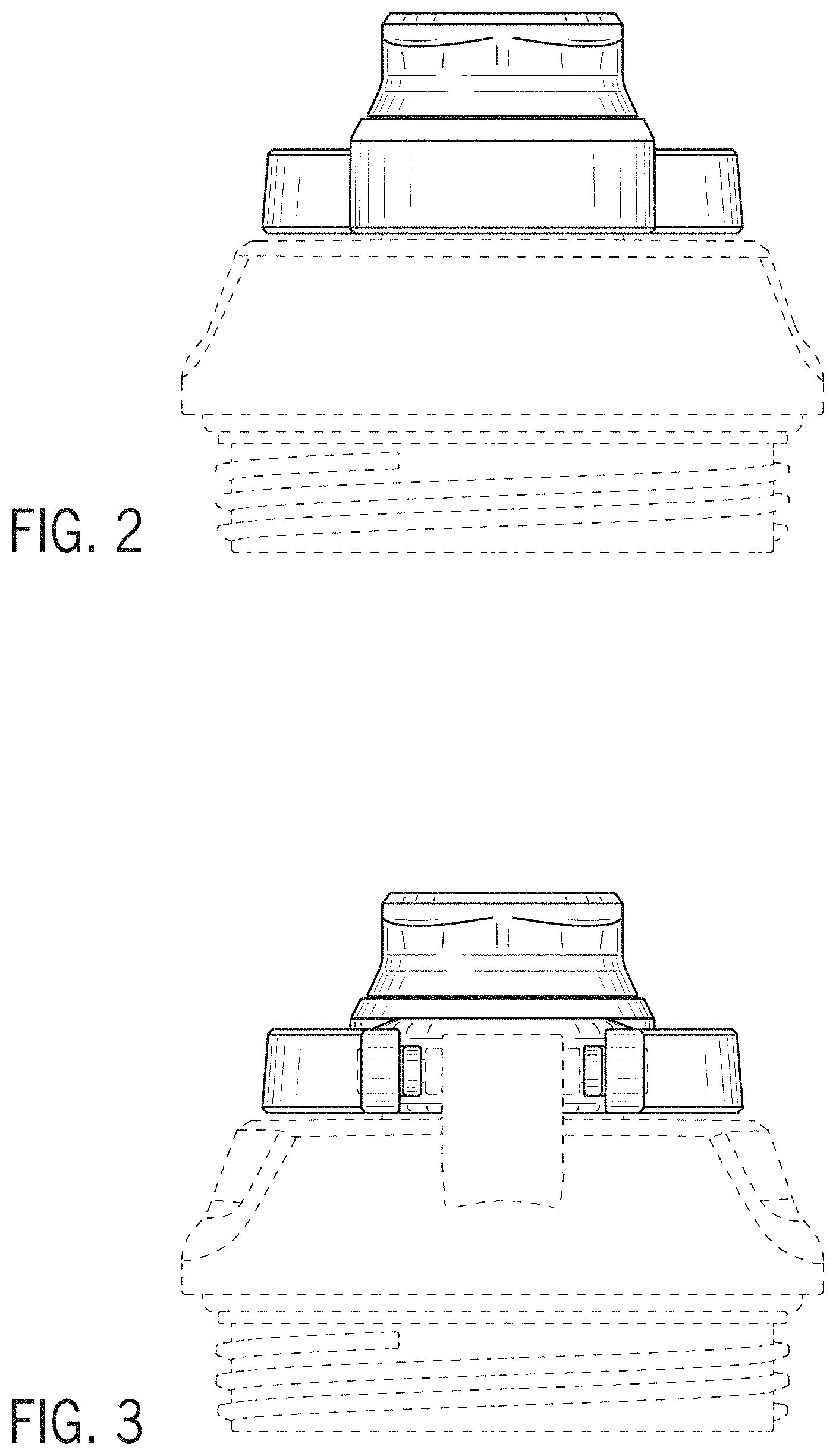 Patent USD1000897 Figure 2 – Container lid