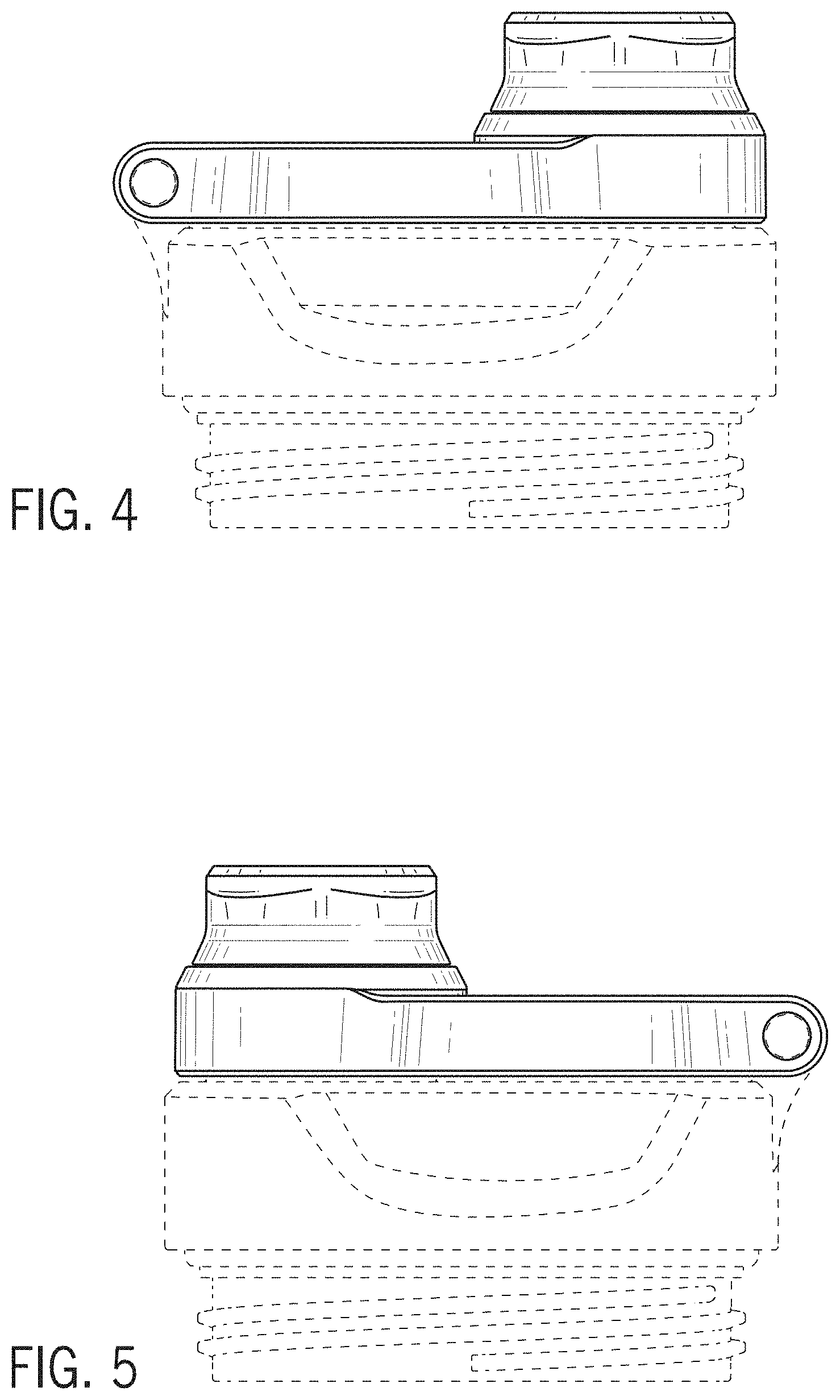 Patent USD1000897 Figure 3 – Container lid