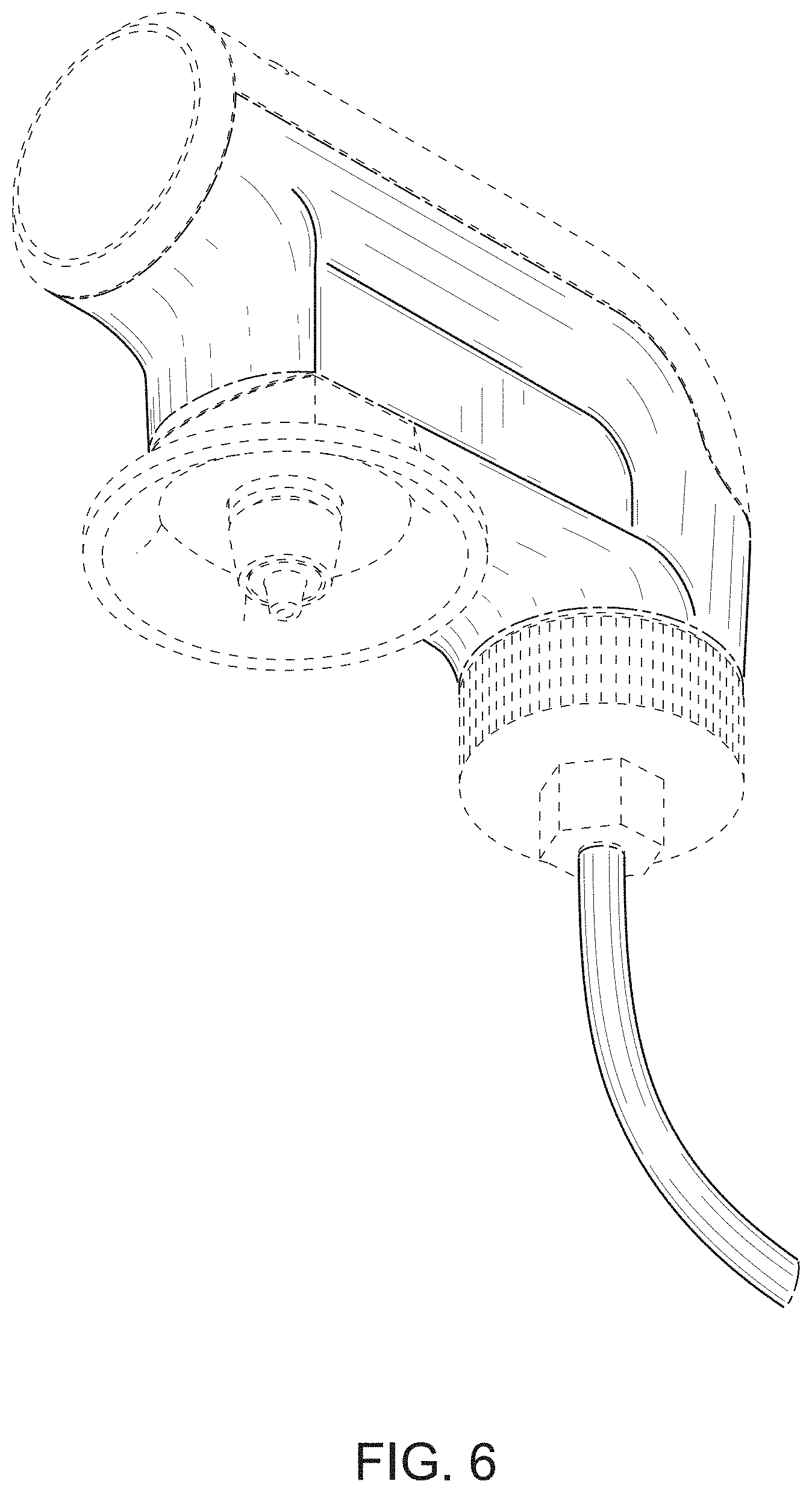 Patent USD1000898 Figure 6 – Bottle pressurizer with hose