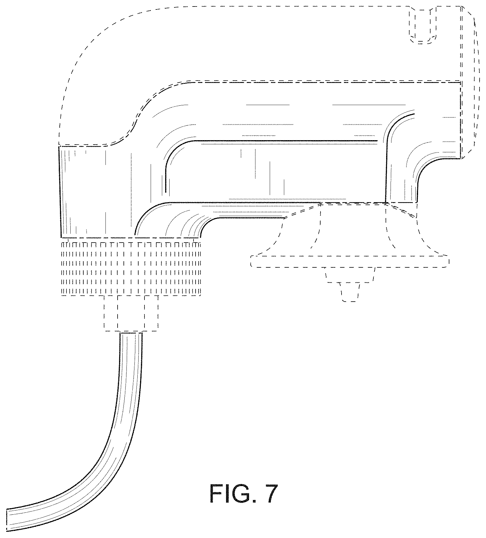 Patent USD1000898 Figure 7 – Bottle pressurizer with hose