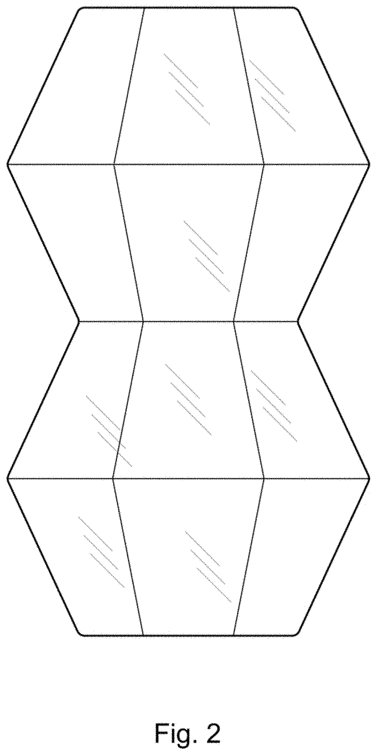 Patent USD1000901 Figure 2 – Beverage glass