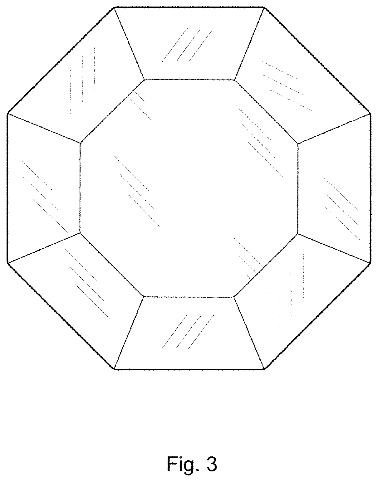 Patent USD1000901 Figure 3 – Beverage glass