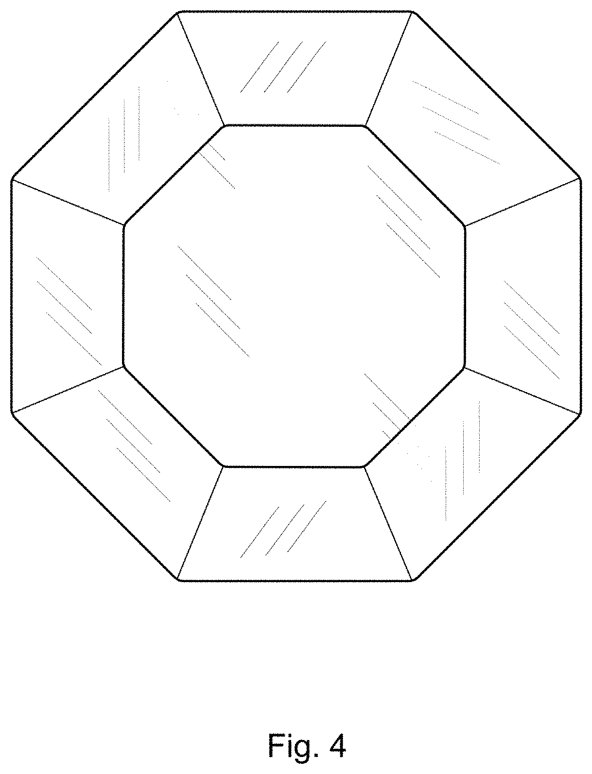 Patent USD1000901 Figure 4 – Beverage glass