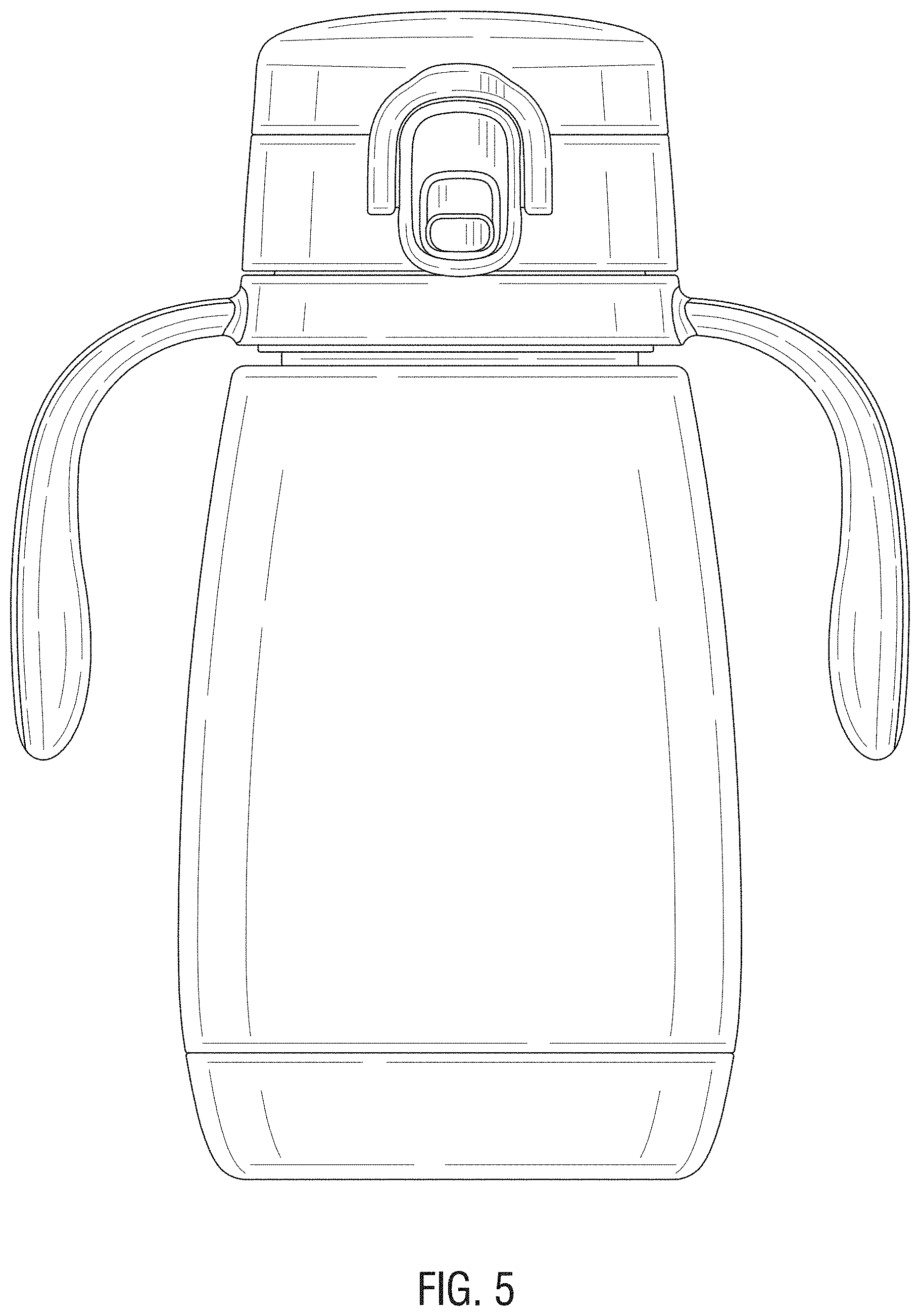 Patent USD1000902 Figure 5 – Drinking flask