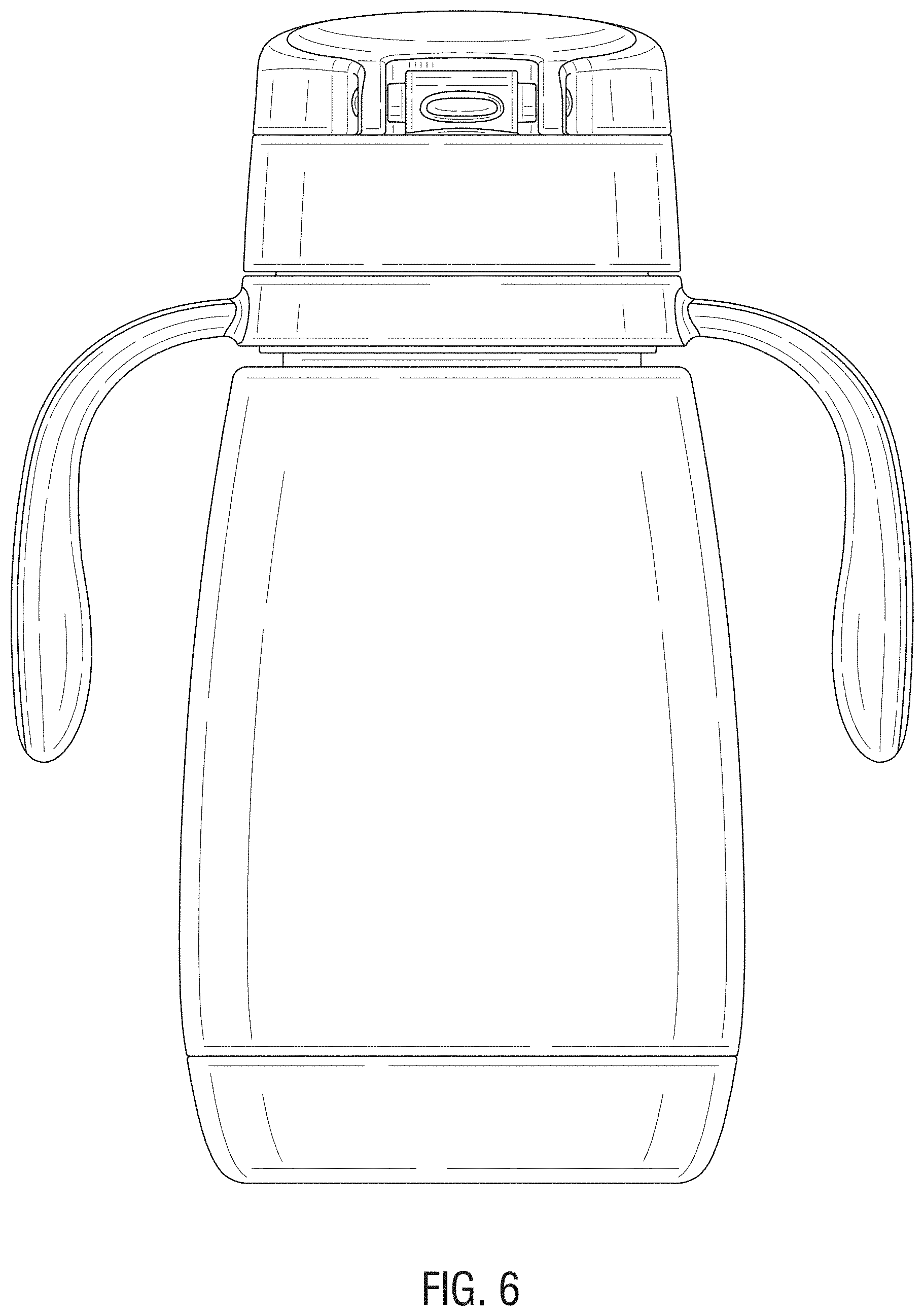 Patent USD1000902 Figure 6 – Drinking flask