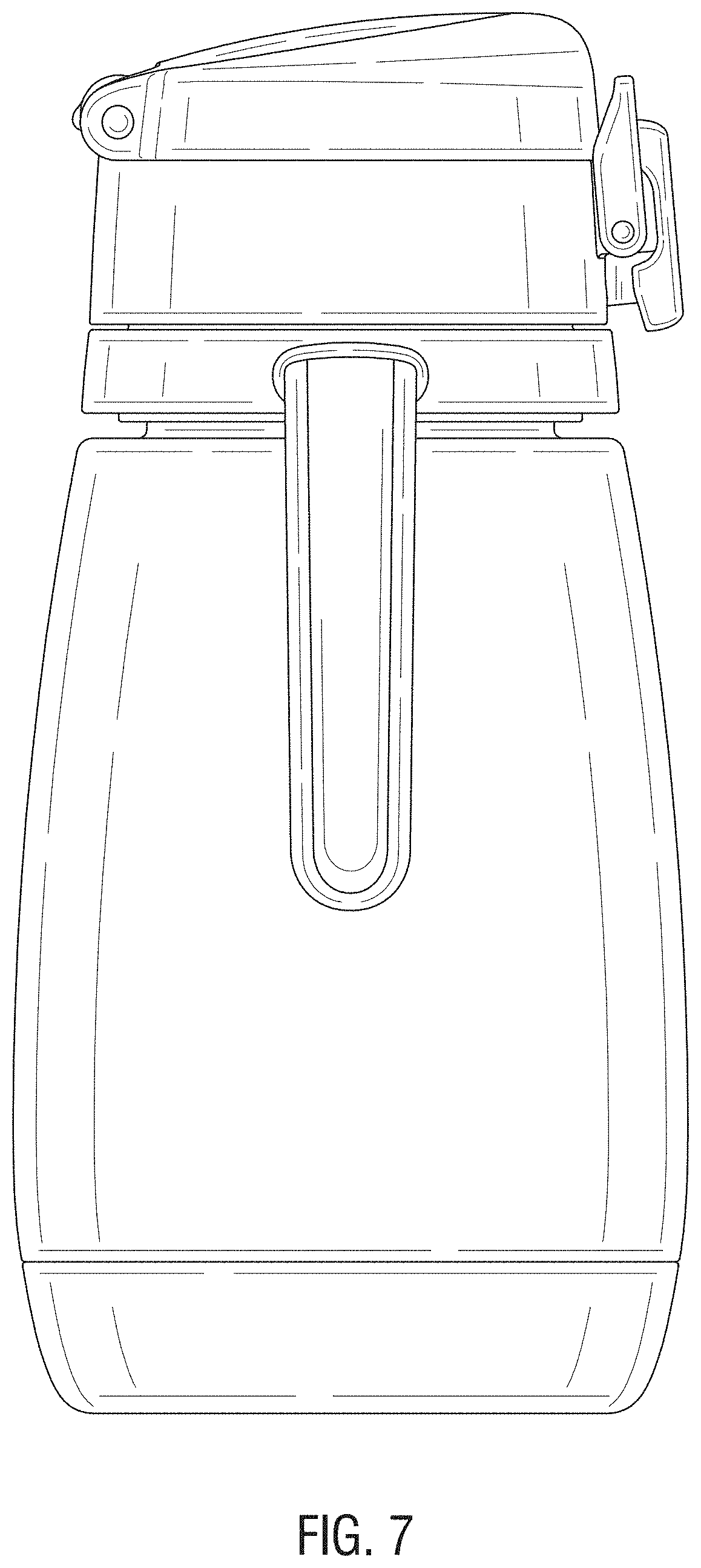 Patent USD1000902 Figure 7 – Drinking flask