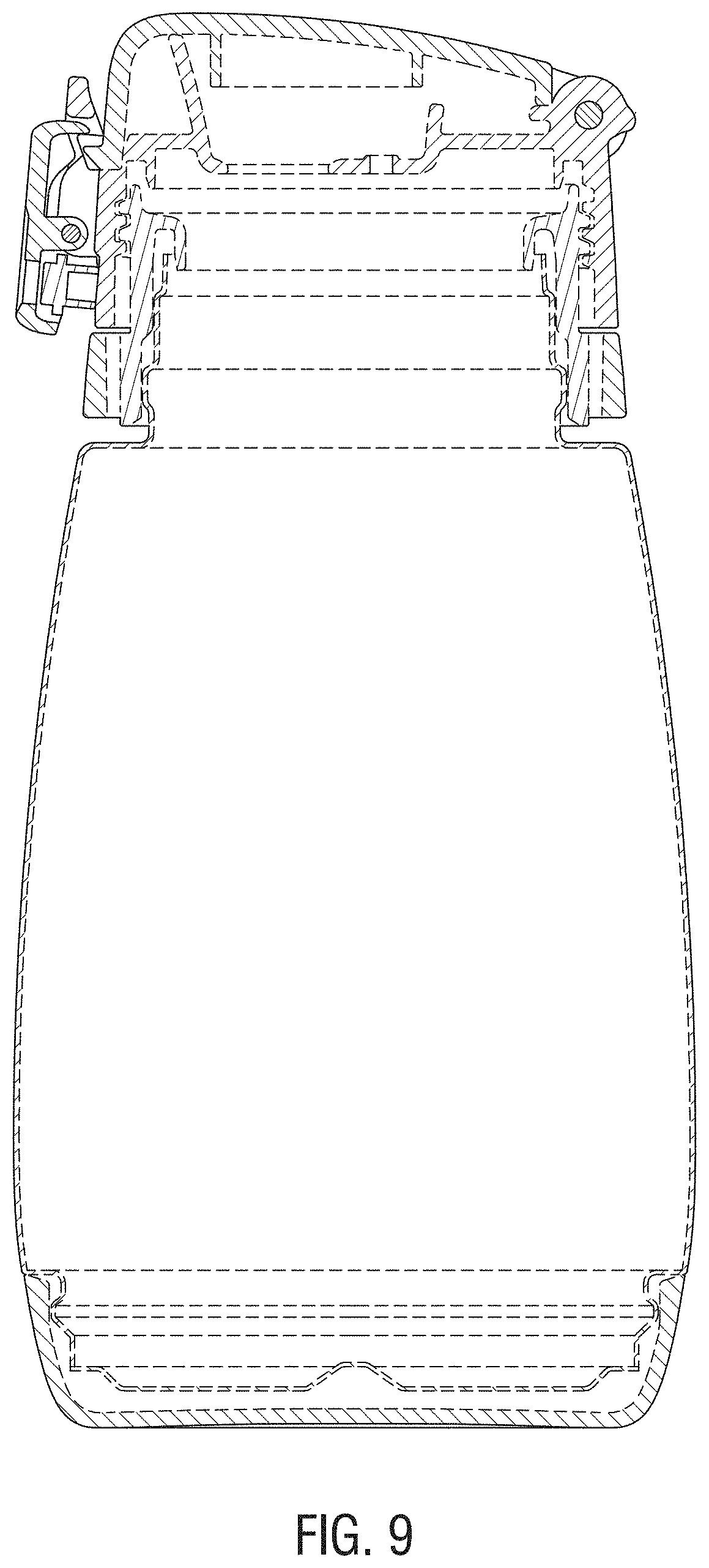 Patent USD1000902 Figure 9 – Drinking flask