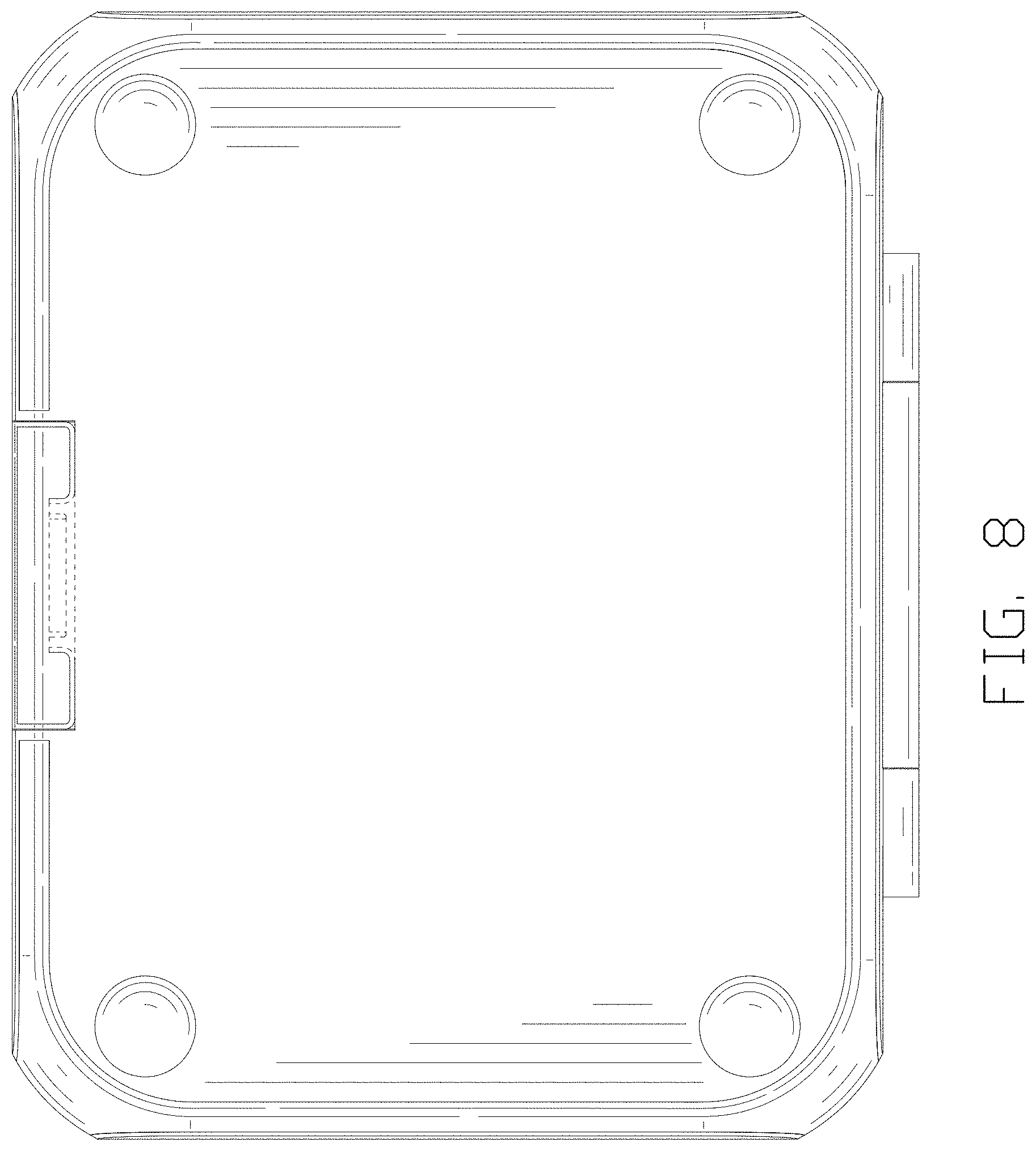 Patent USD1000904 Figure 8 – Lunch box