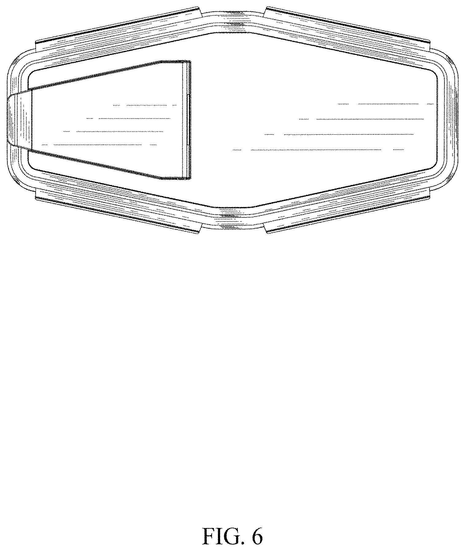 Patent USD1000906 Figure 6 – Cereal container