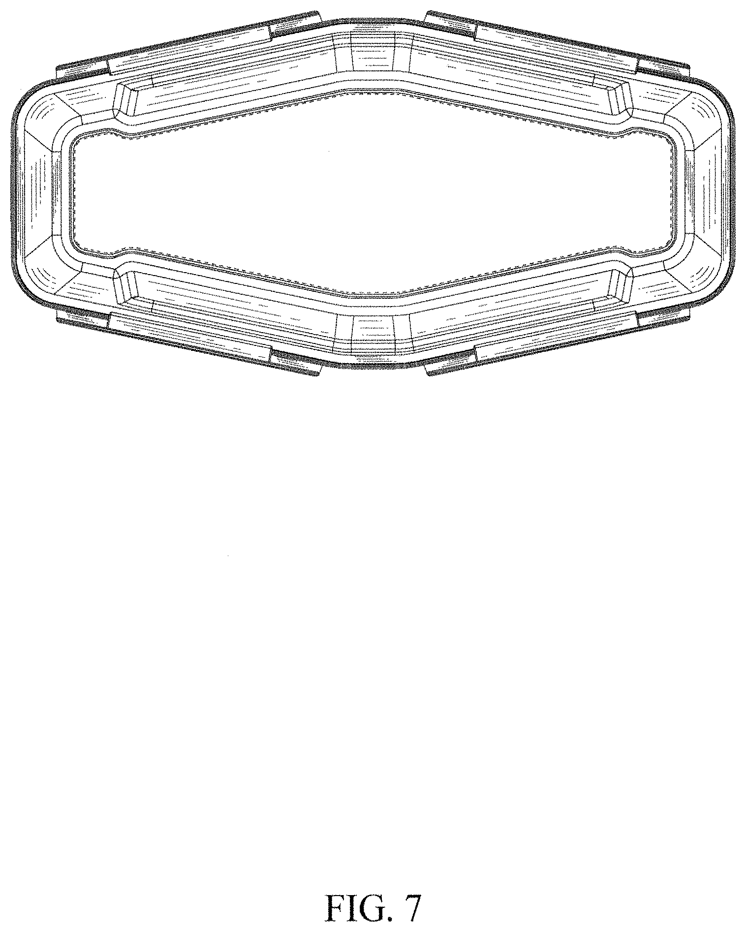 Patent USD1000906 Figure 7 – Cereal container