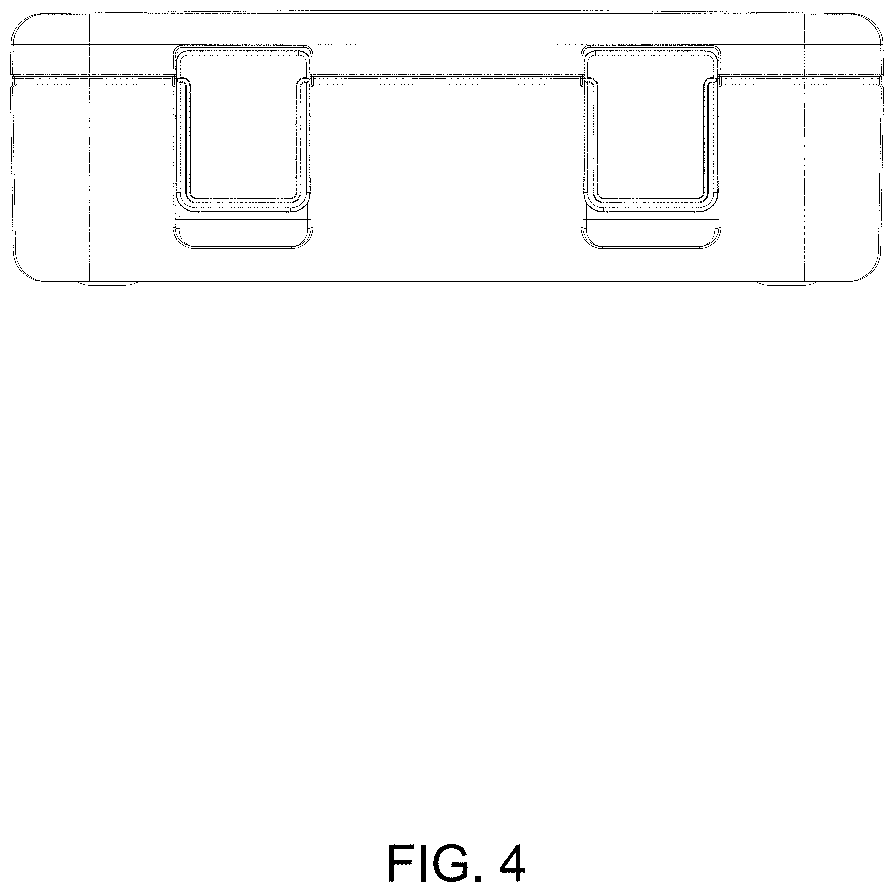 Patent USD1000908 Figure 4 – Lunch box