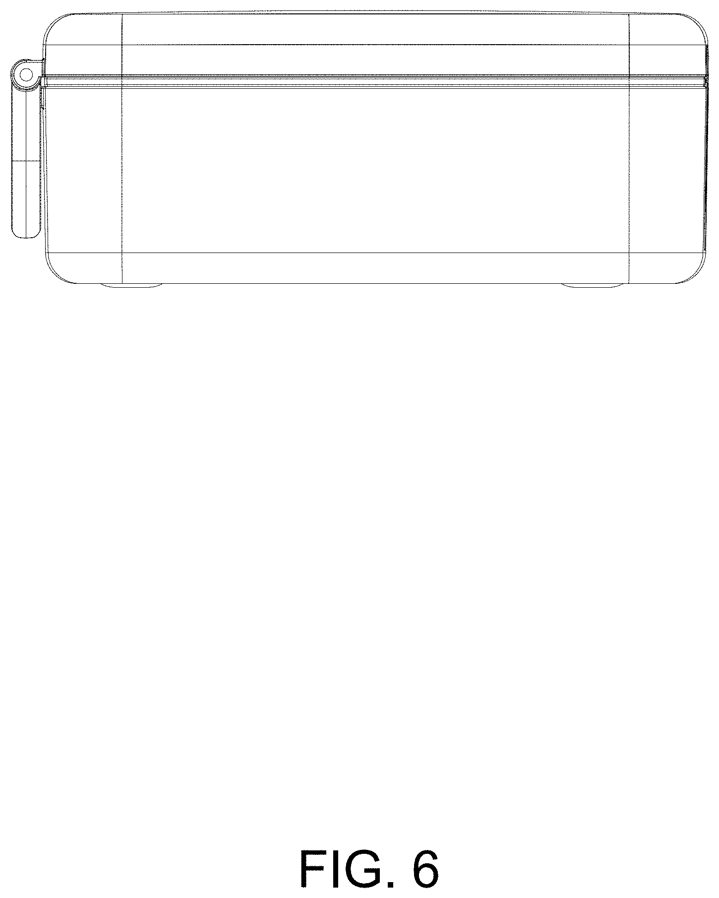 Patent USD1000908 Figure 6 – Lunch box