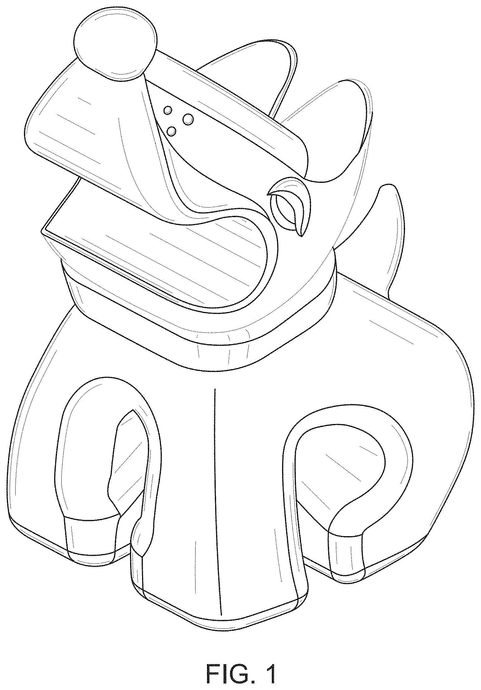Patent USD1000910 Figure 1 – Combined spoon holder and steam releaser