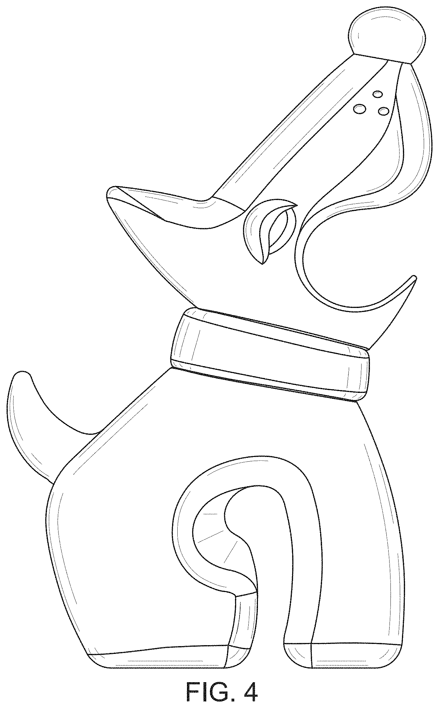 Patent USD1000910 Figure 4 – Combined spoon holder and steam releaser