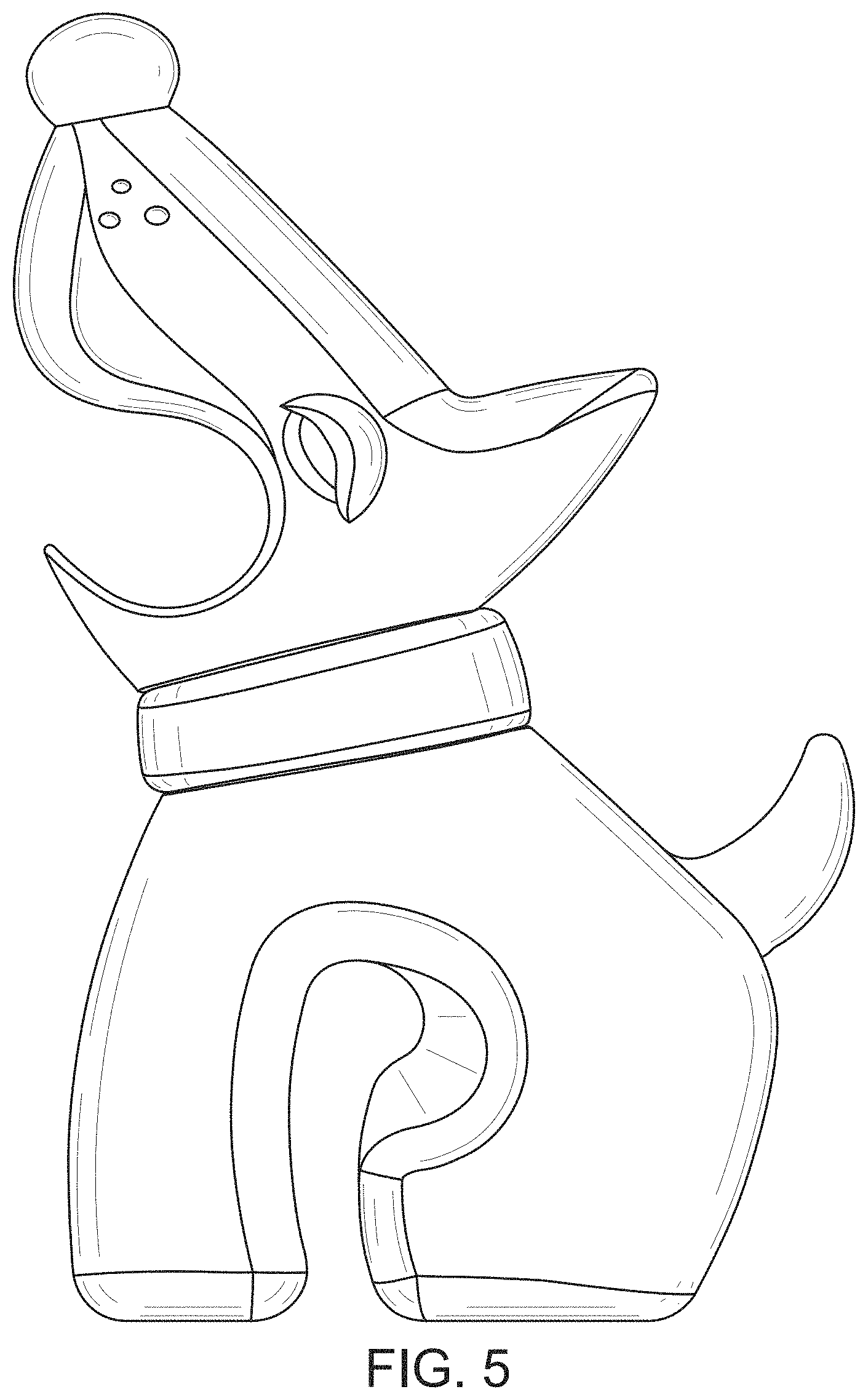 Patent USD1000910 Figure 5 – Combined spoon holder and steam releaser