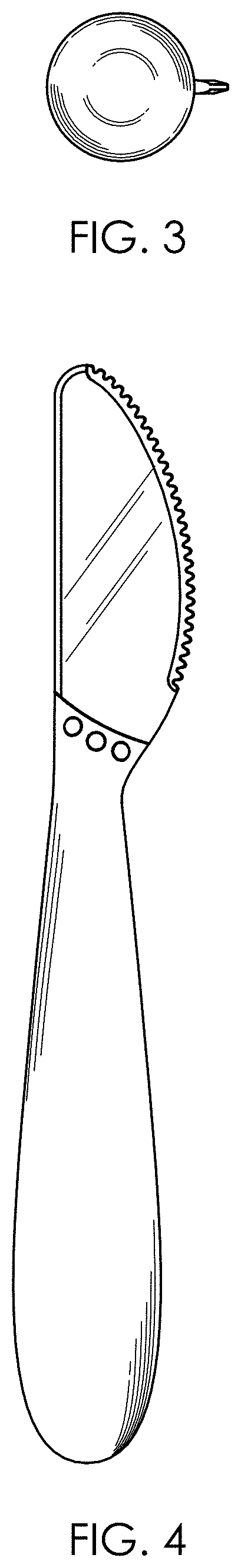 Patent USD1000911 Figure 2 – Toddler's knife