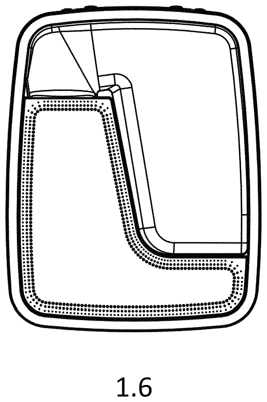 Patent USD1000912 Figure 6 – Electric fruit juicer
