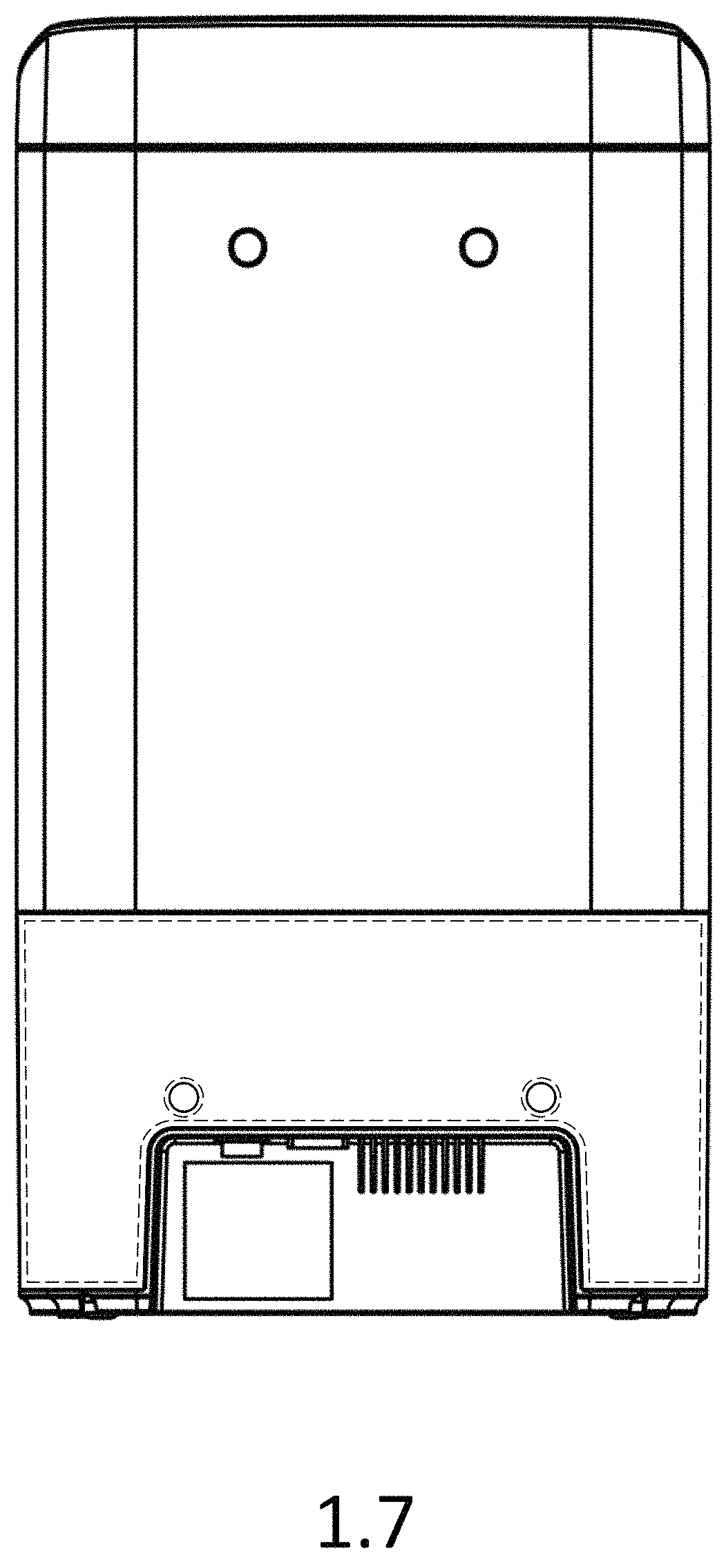 Patent USD1000912 Figure 7 – Electric fruit juicer