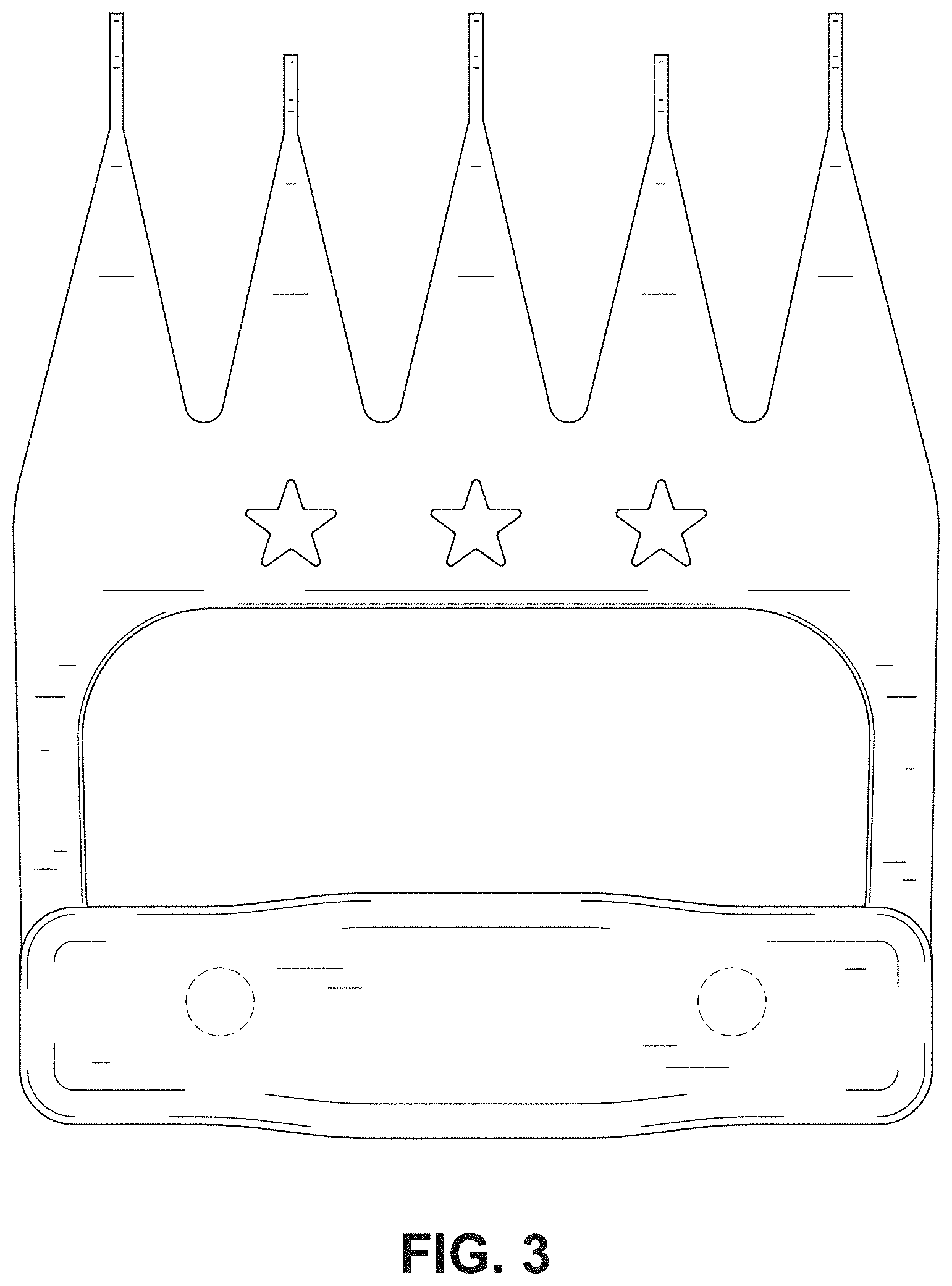 Patent USD1000913 Figure 3 – Meat claw