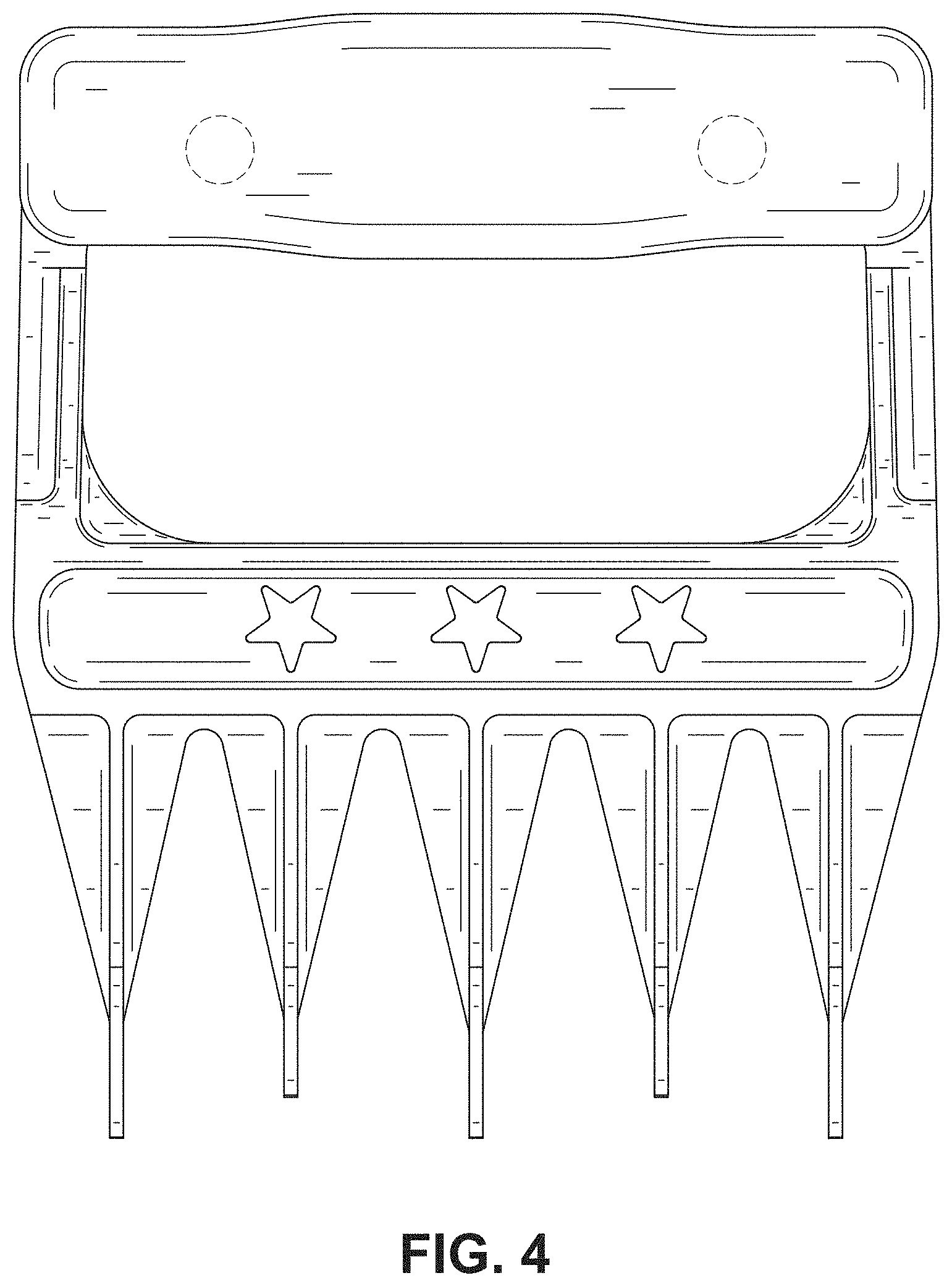Patent USD1000913 Figure 4 – Meat claw