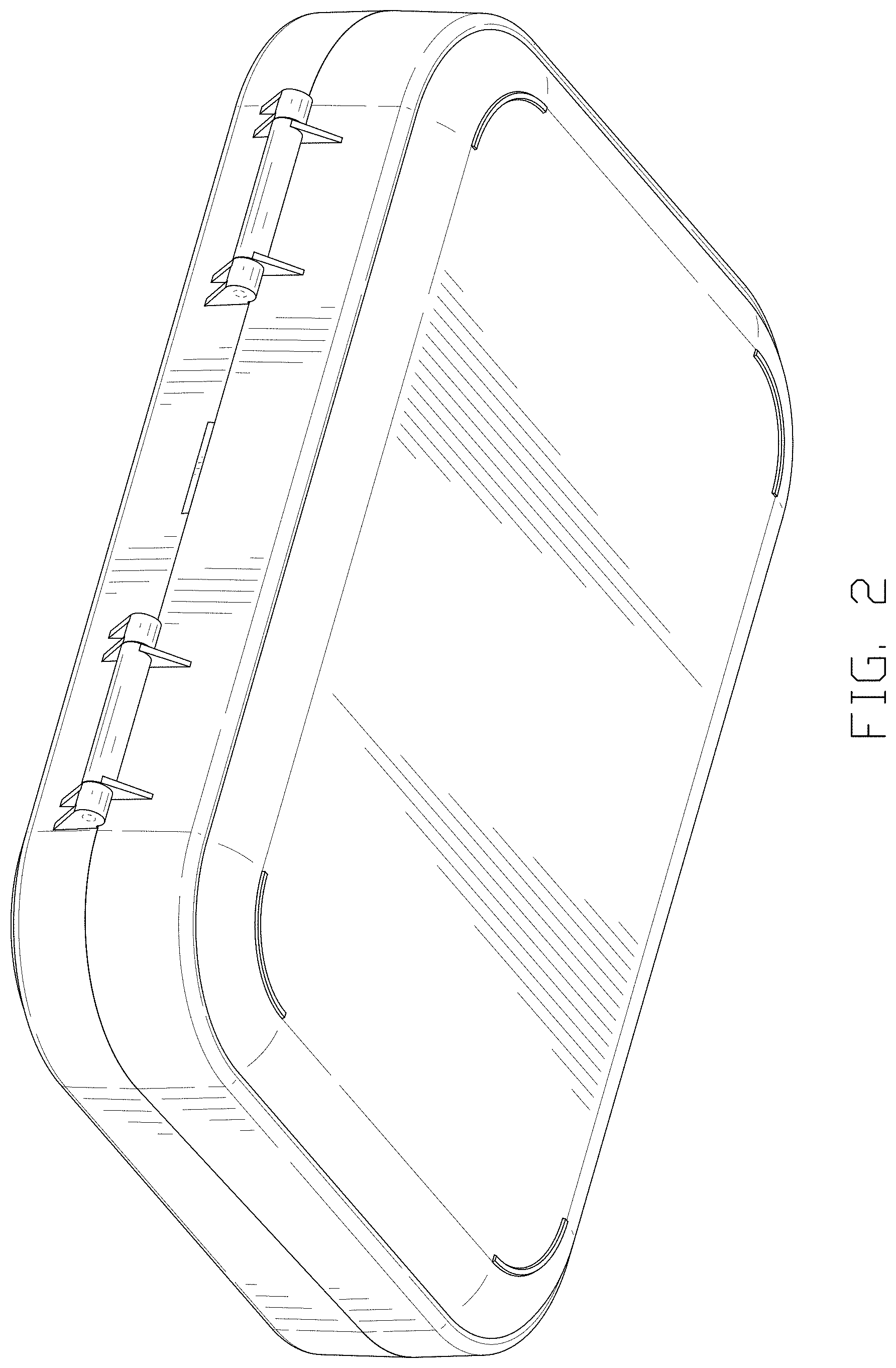 Patent USD1000918 Figure 2 – Lunch box