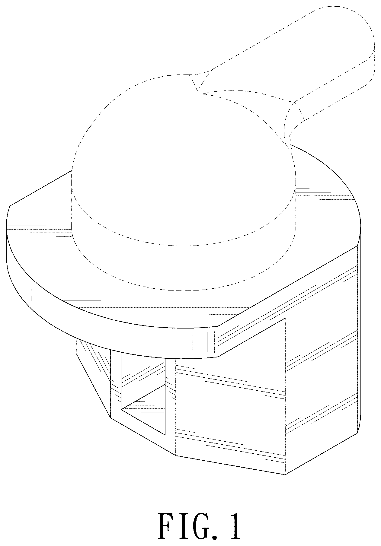Patent USD1000922 Figure 1 – Switch knob for ratchet wrench