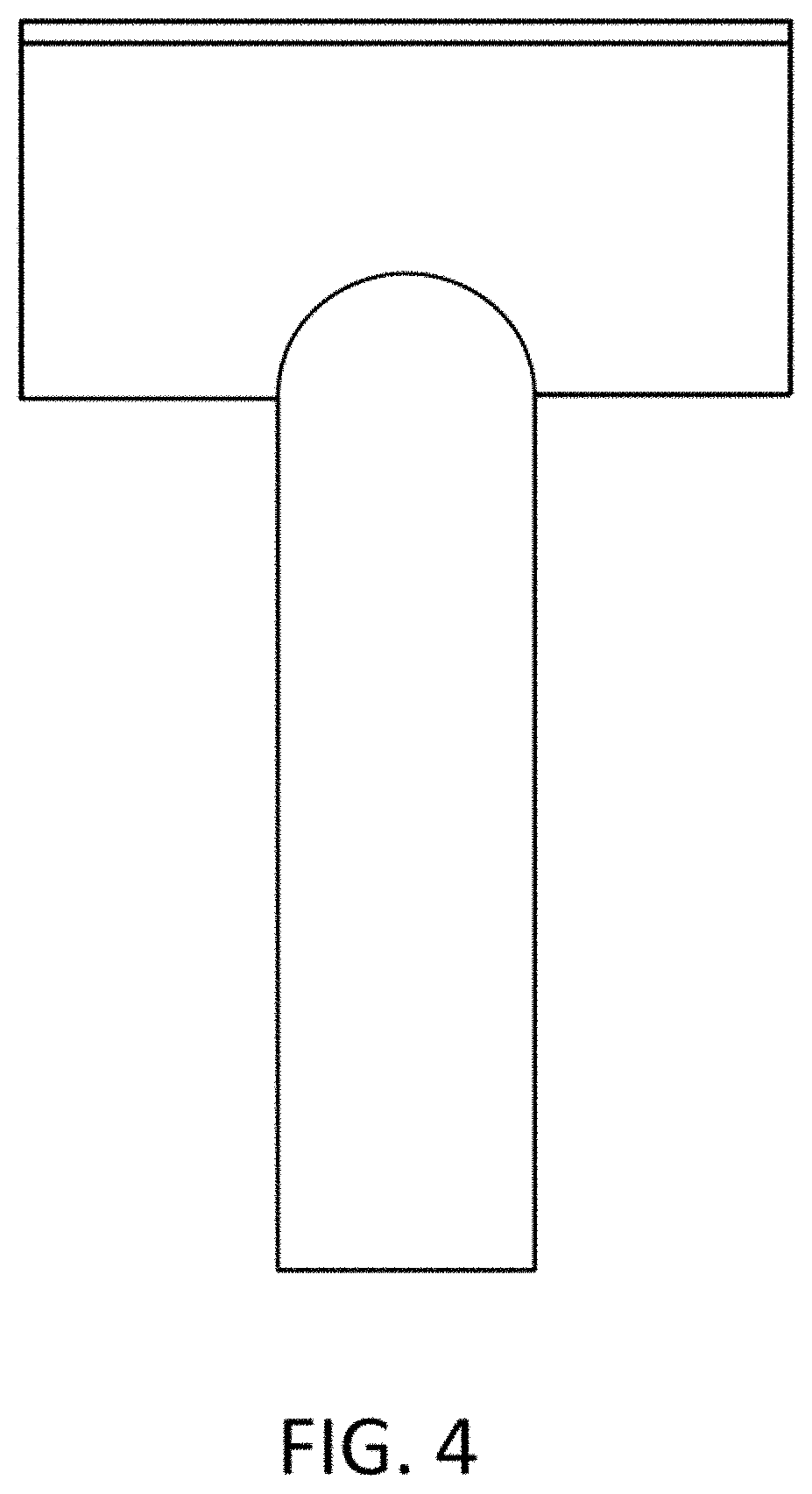 Patent USD1000925 Figure 4 – Outside corner mud plastering tool