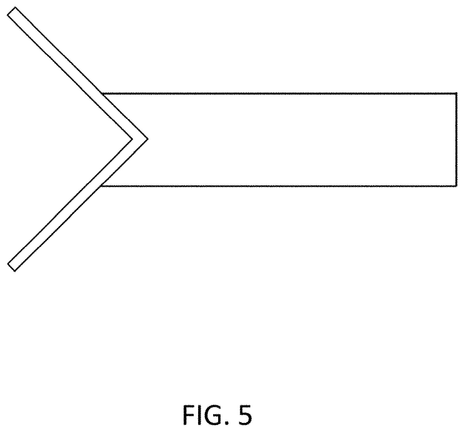 Patent USD1000925 Figure 5 – Outside corner mud plastering tool
