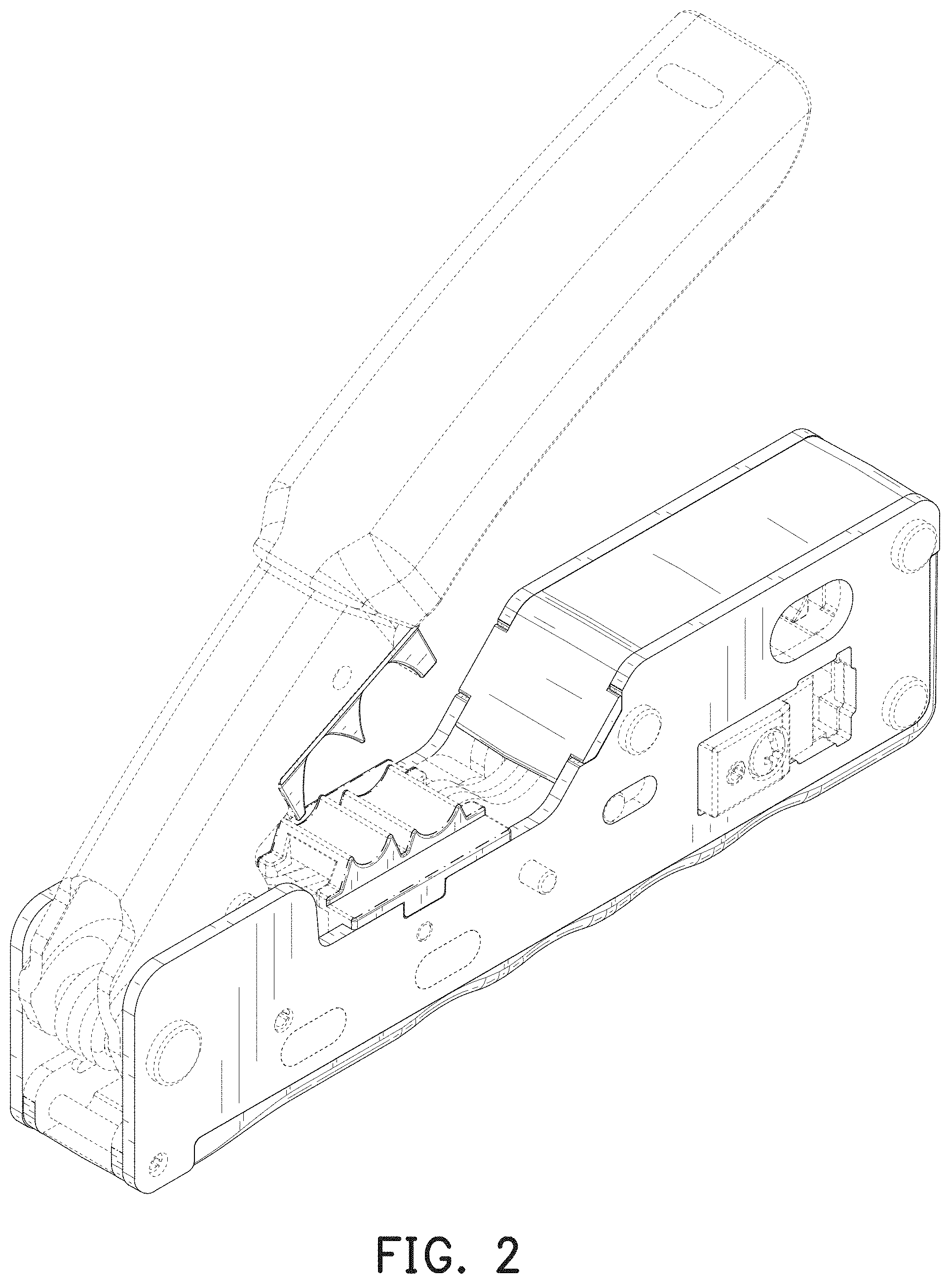 Patent USD1000926 Figure 2 – Crimping hand tool