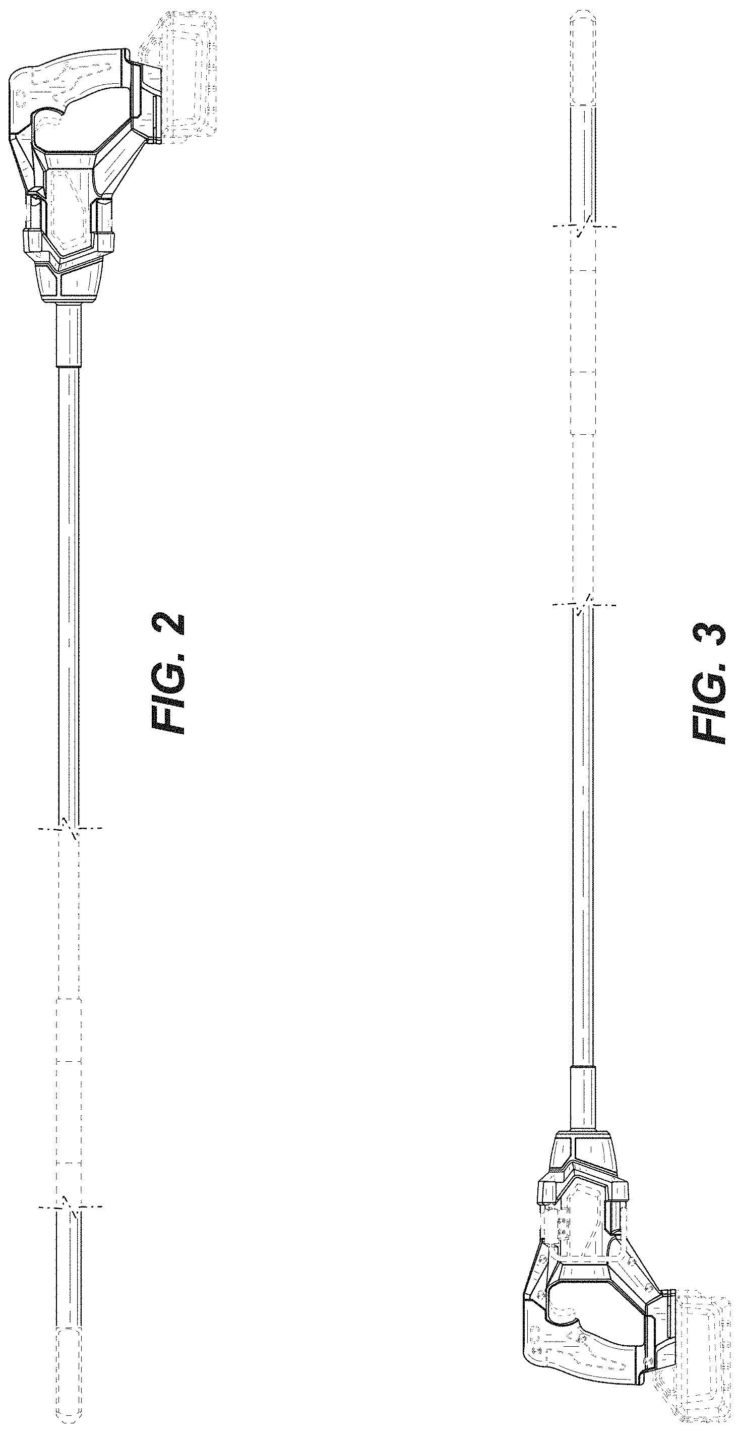Patent USD1000927 Figure 2 – Concrete vibrator