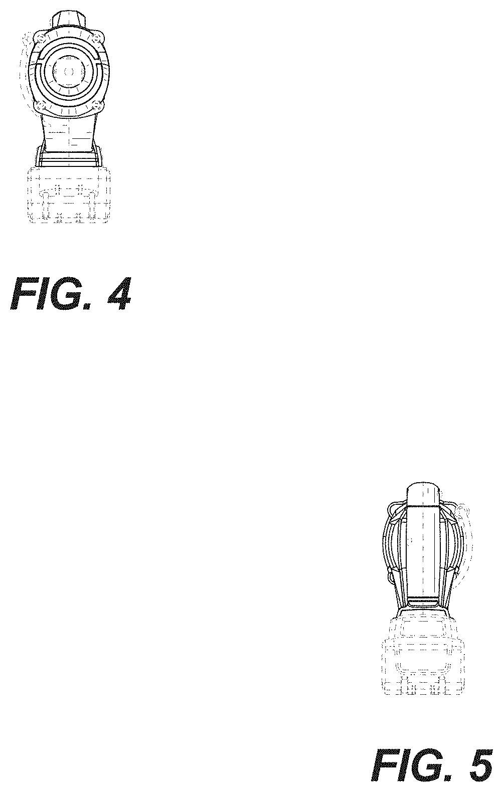 Patent USD1000927 Figure 3 – Concrete vibrator
