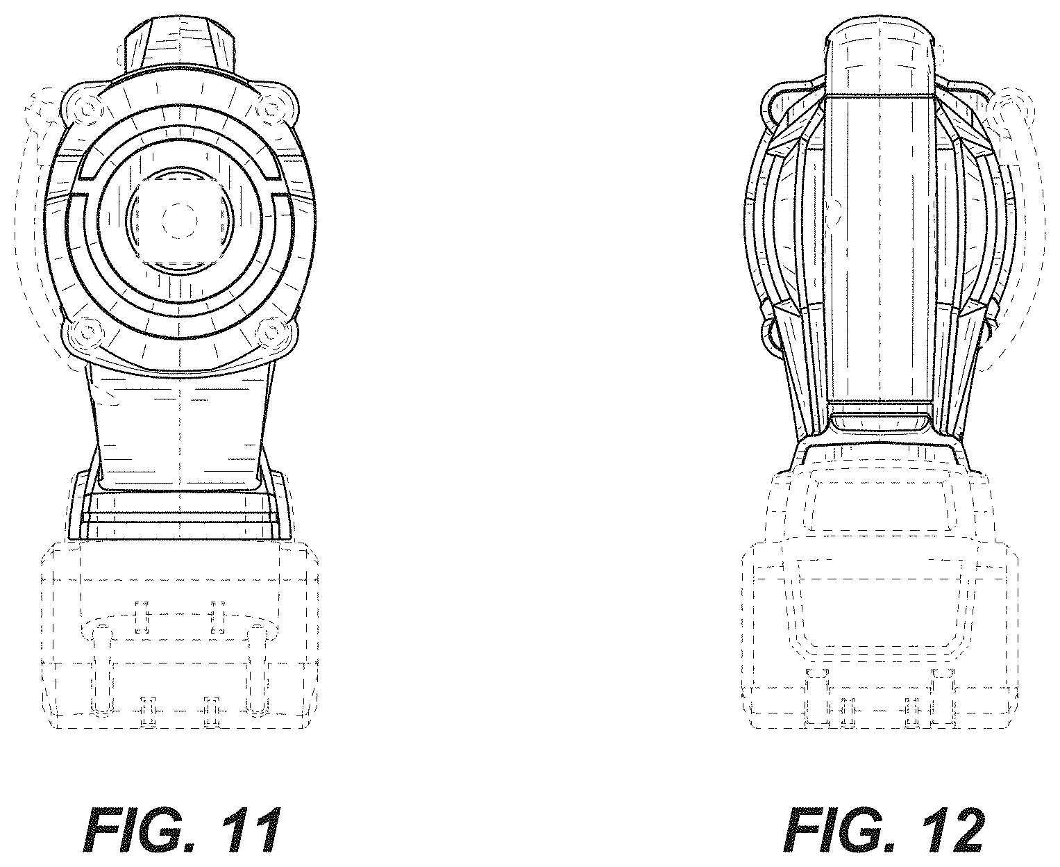 Patent USD1000927 Figure 8 – Concrete vibrator