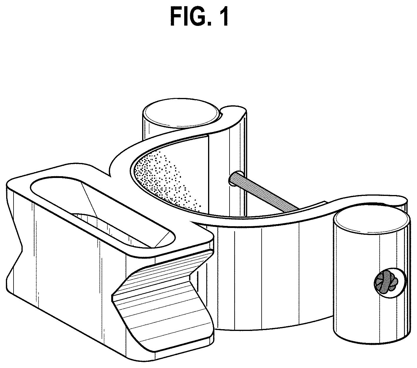 Patent USD1000929 Figure 1 – Tool holder