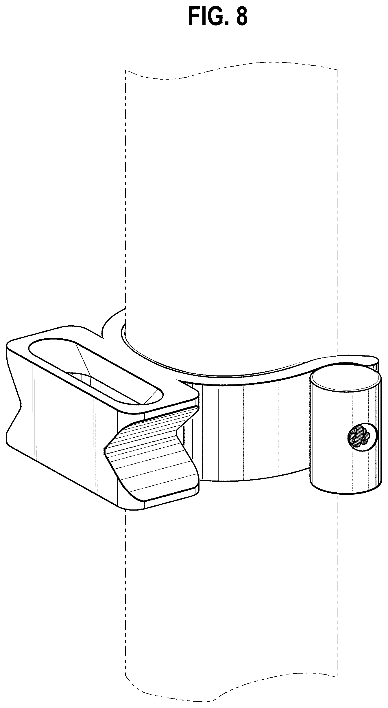 Patent USD1000929 Figure 5 – Tool holder