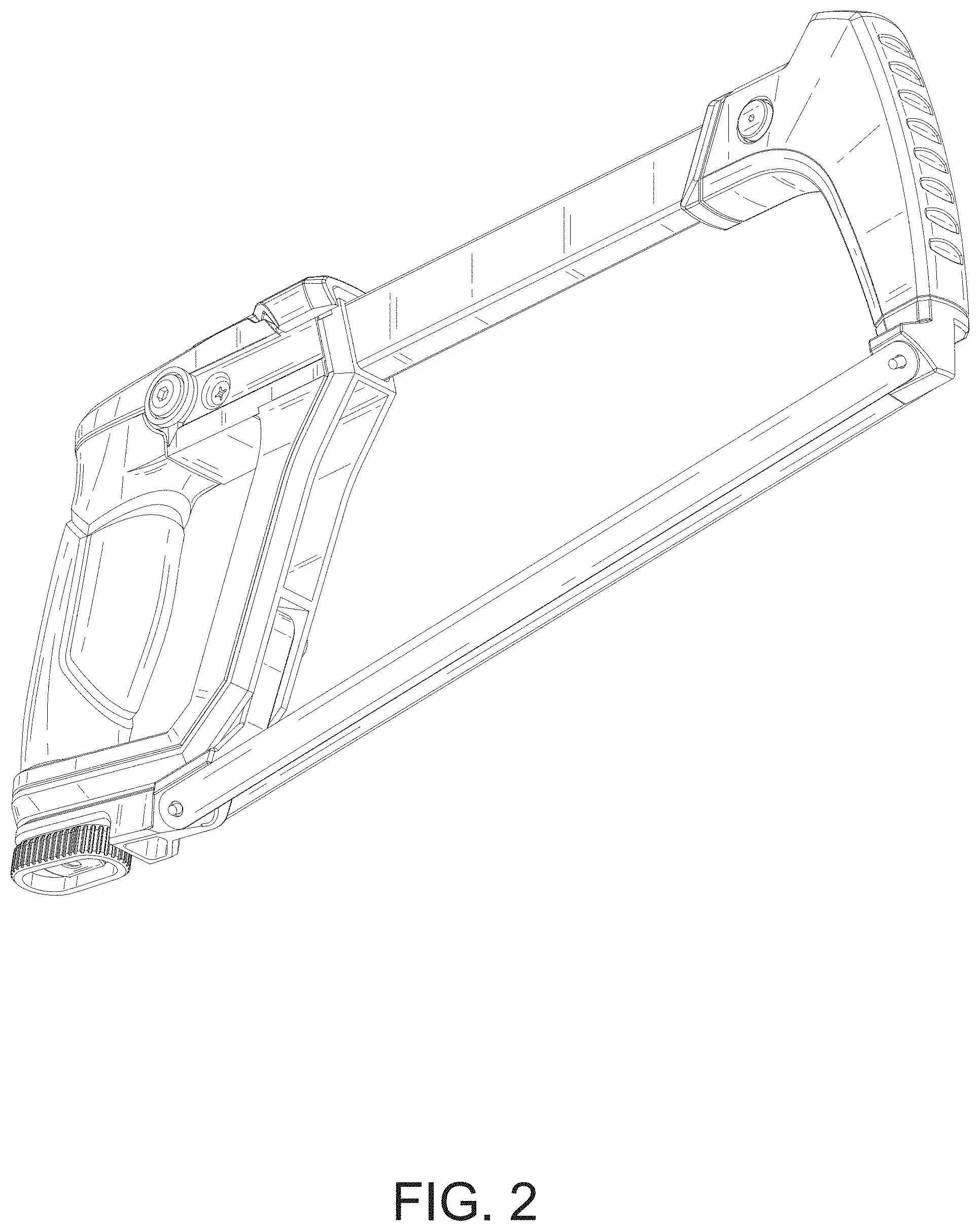 Patent USD1000931 Figure 2 – Hacksaw