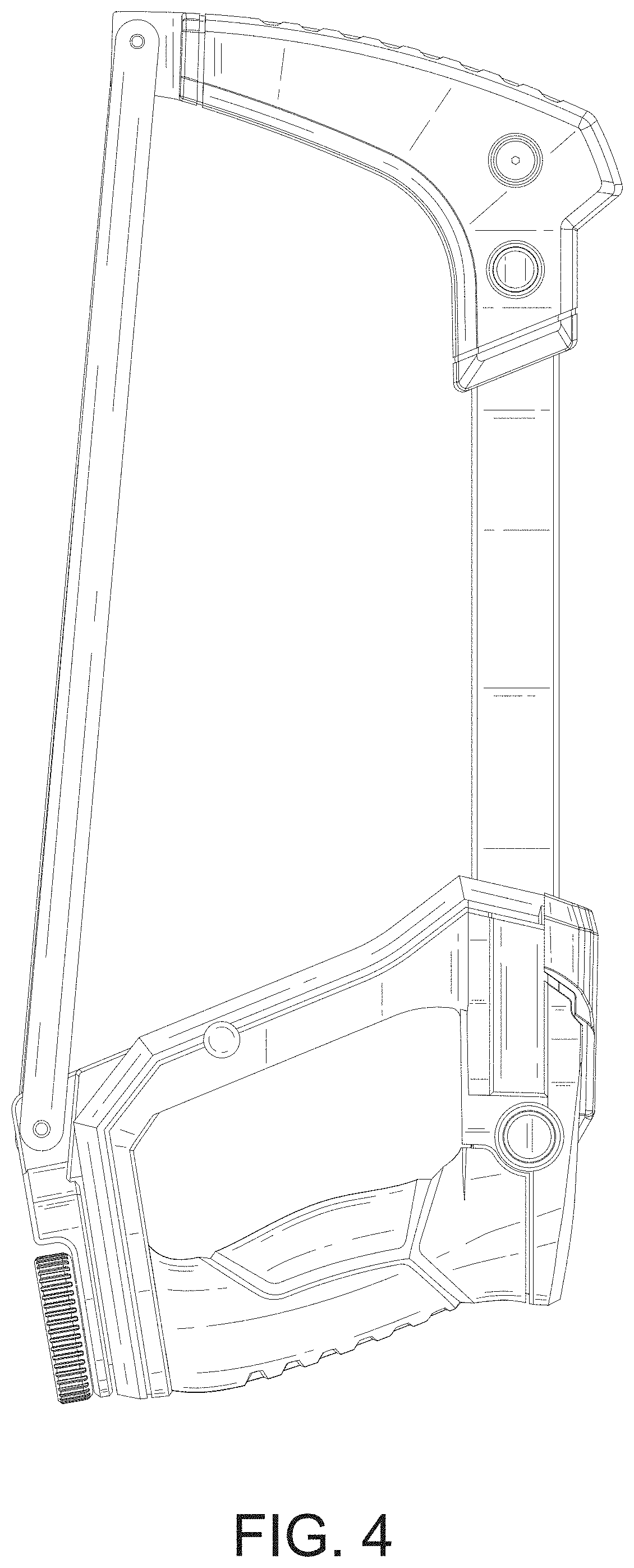 Patent USD1000931 Figure 4 – Hacksaw