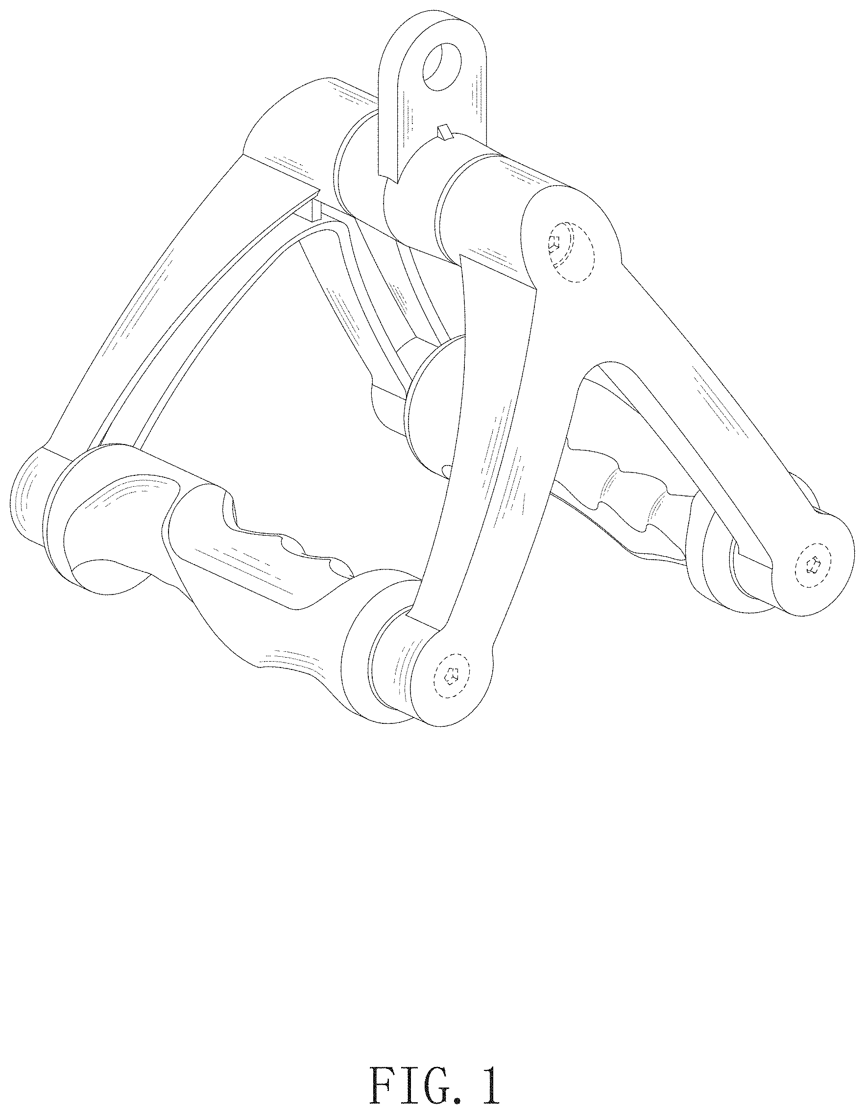 Patent USD1000932 Figure 1 – Double D handle