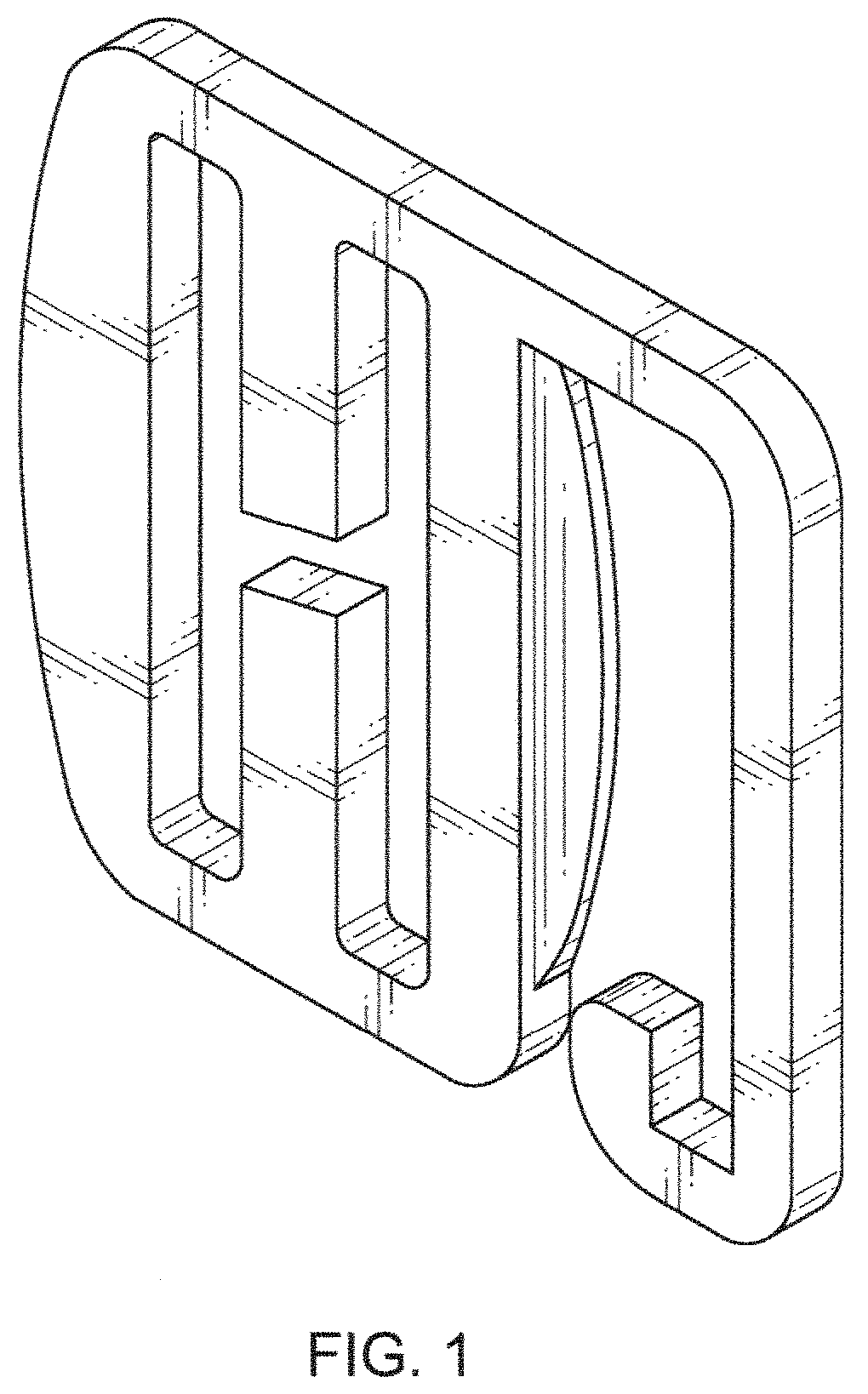 Patent USD1000936 Figure 1 – Hook