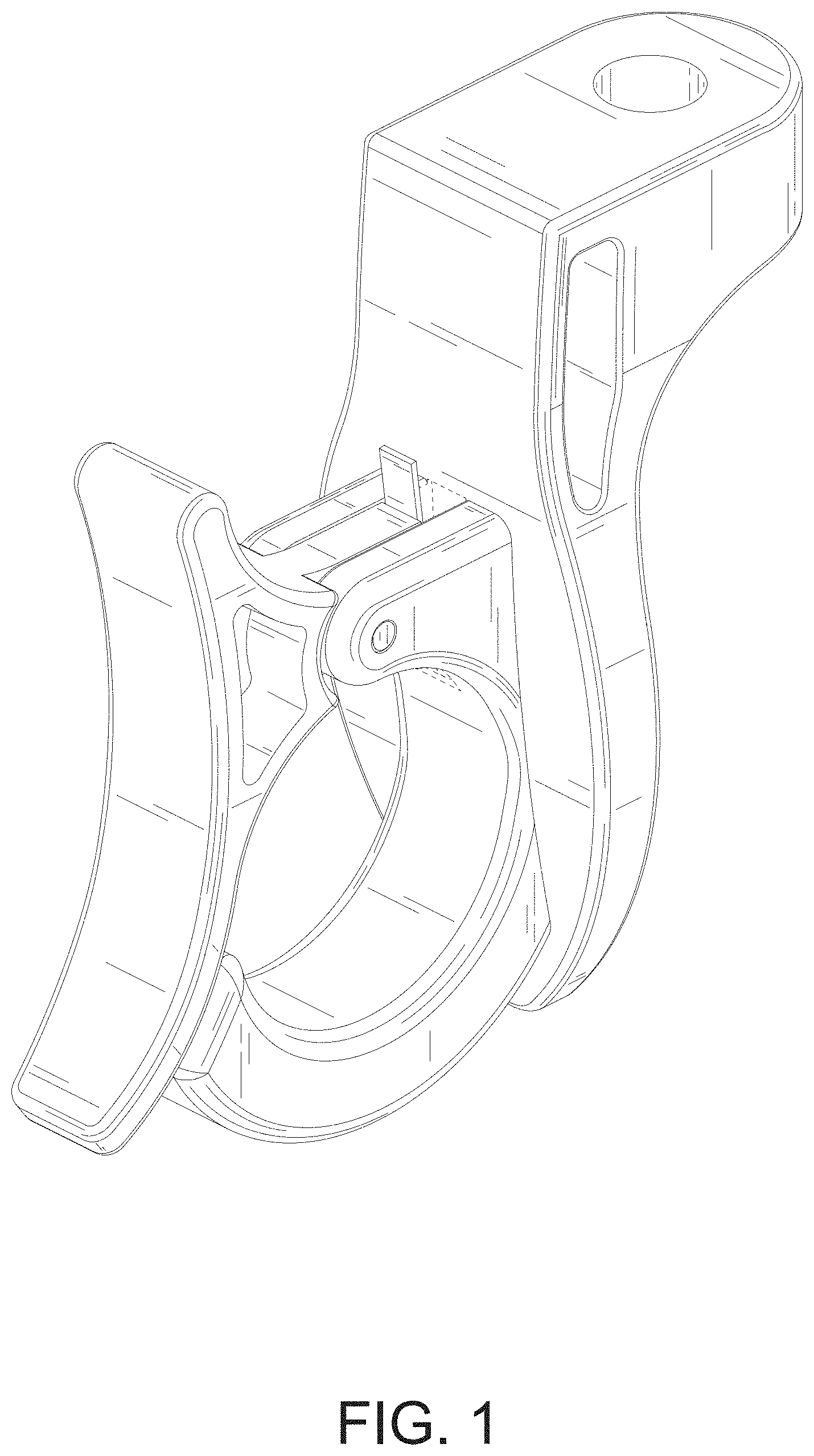 Patent USD1000937 Figure 1 – Hook