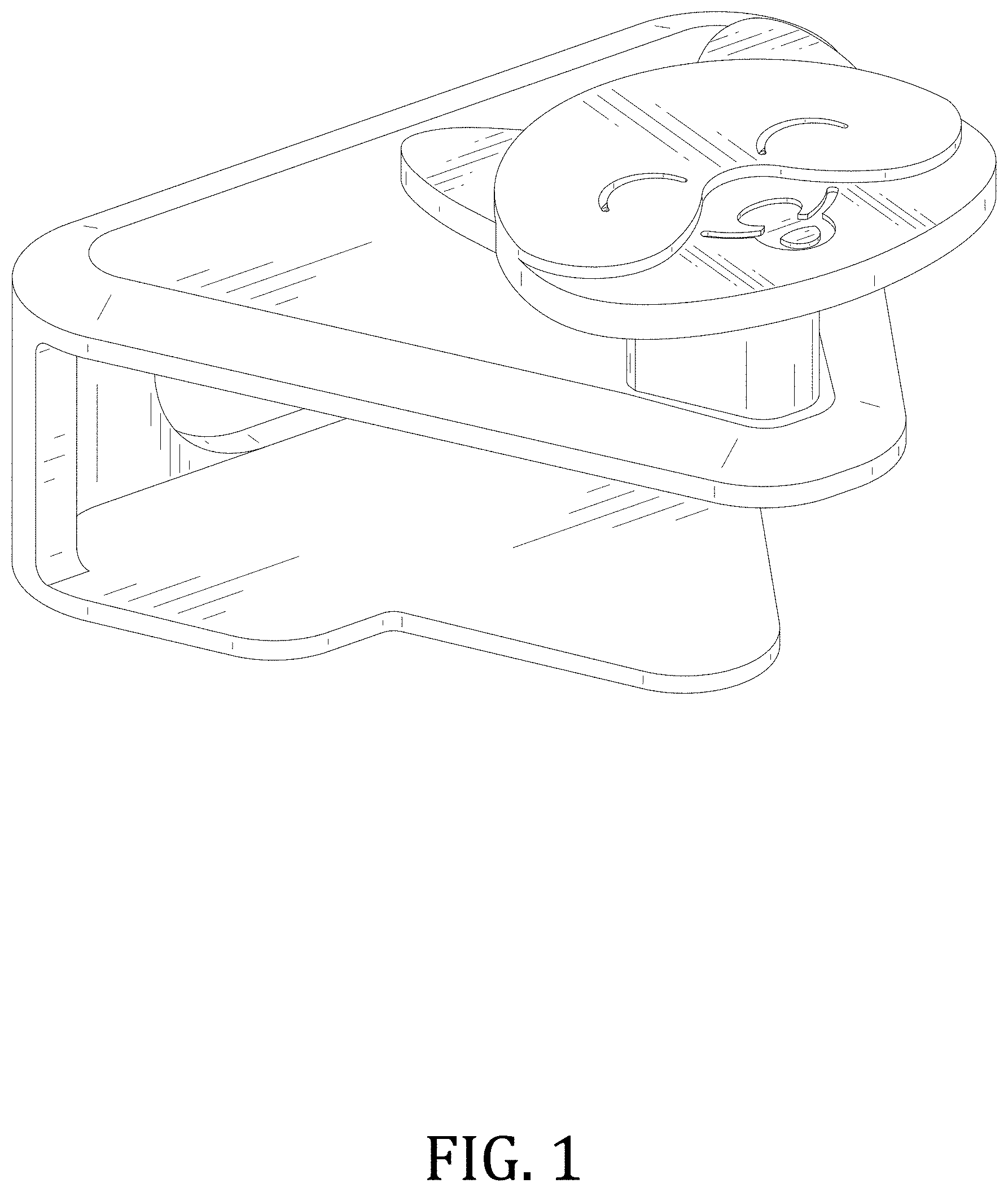 Patent USD1000939 Figure 1 – Space doggie hanger