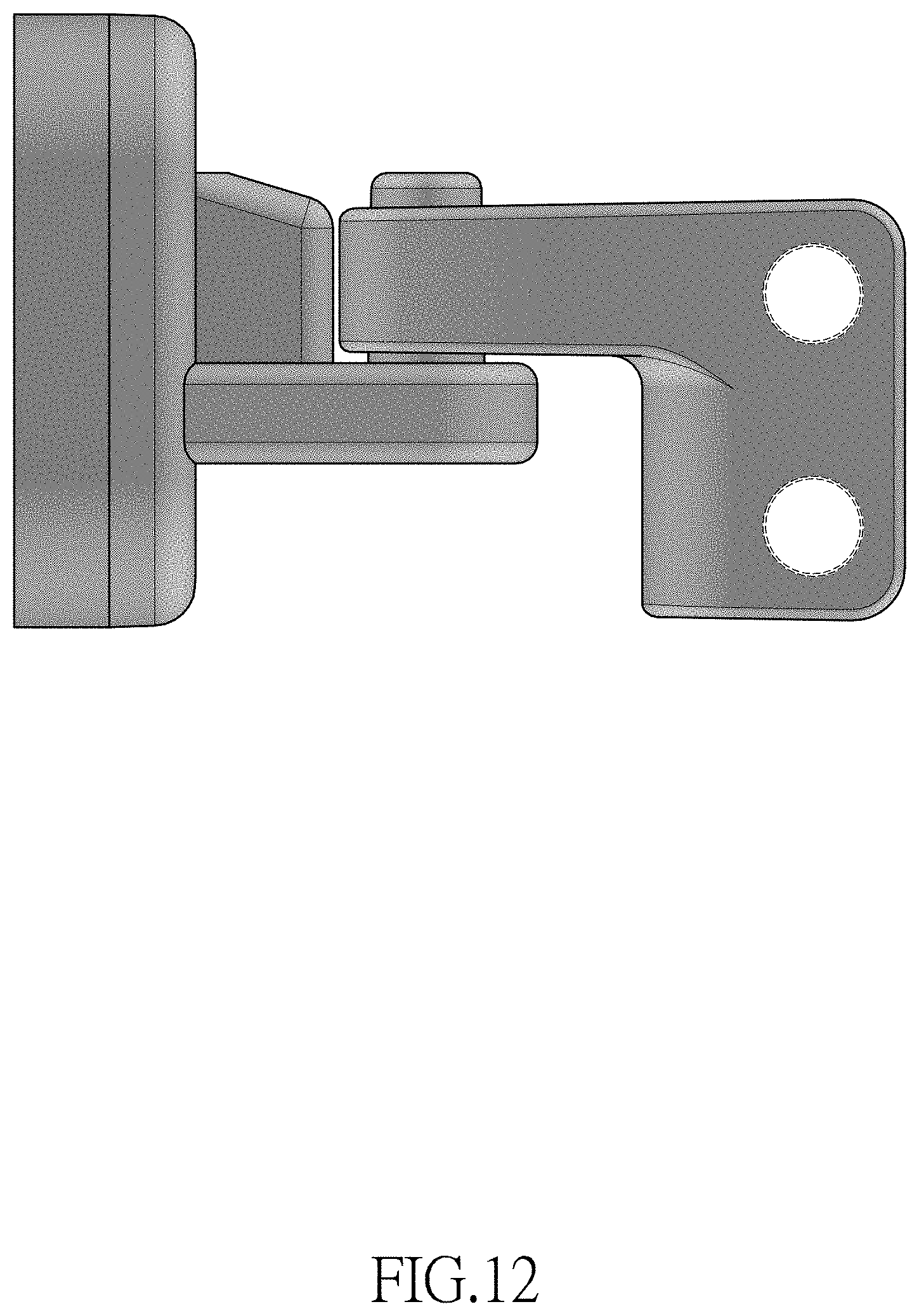 Patent USD1000944 Figure 12 – Safety gate wall mounting set