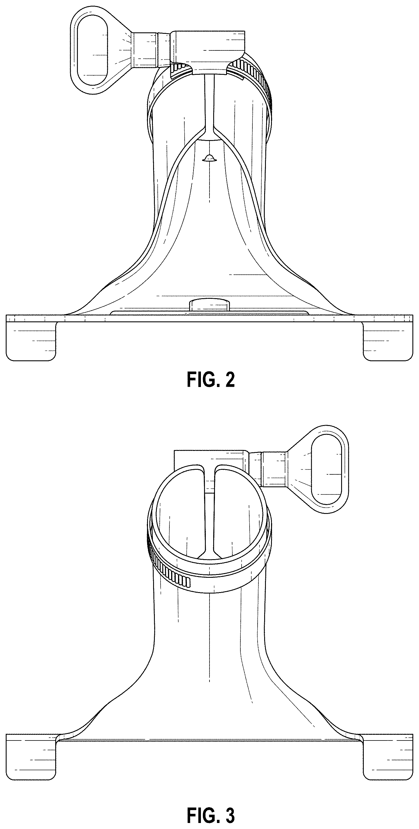 Patent USD1000946 Figure 2 – Tool handle clamp