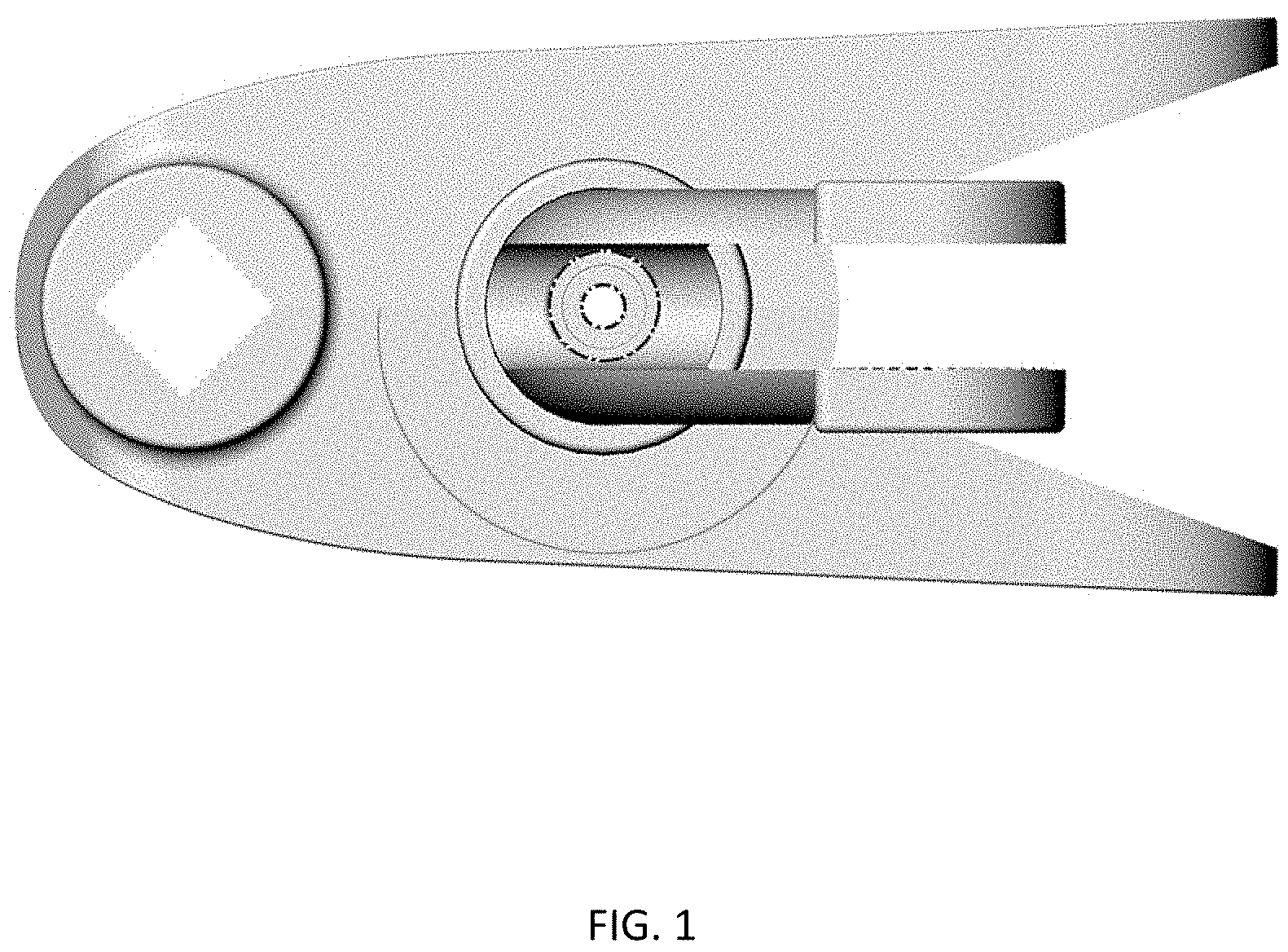 Patent USD1000947 Figure 1 – Fan clip