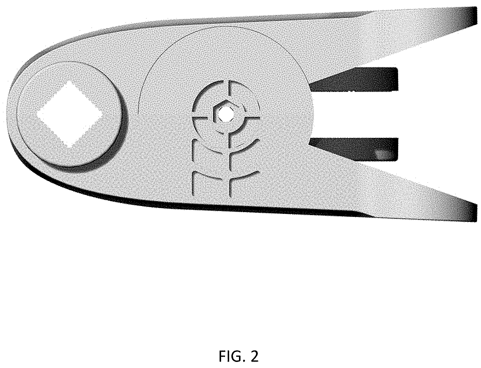 Patent USD1000947 Figure 2 – Fan clip