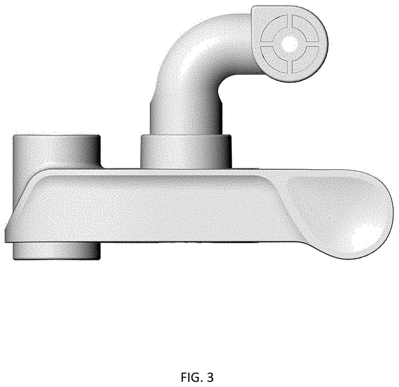 Patent USD1000947 Figure 3 – Fan clip