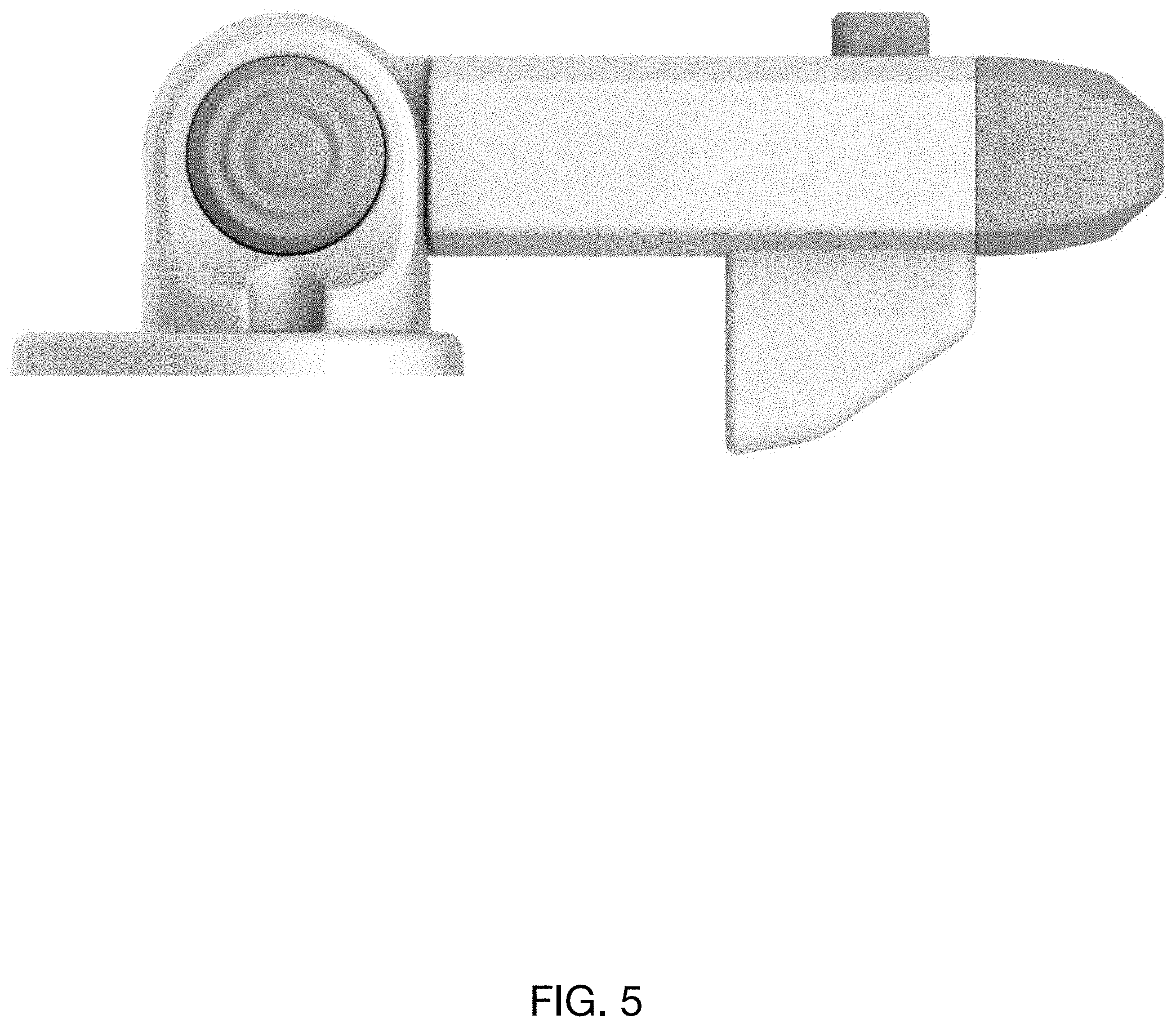 Patent USD1000948 Figure 5 – Finger guard for doors