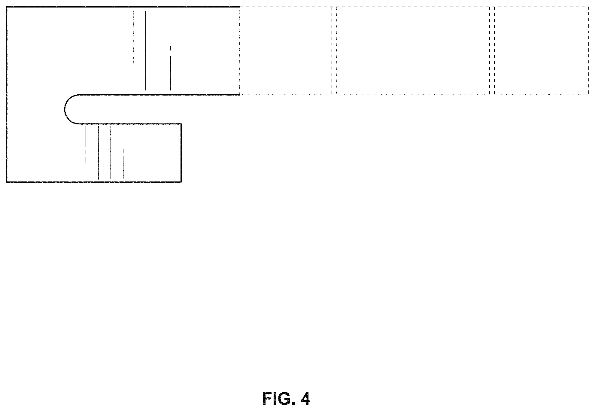 Patent USD1000949 Figure 4 – Door stop
